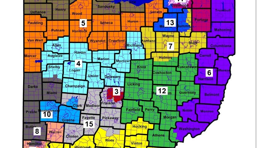 Redistricting: Ohio Supreme Court strikes down congressional map