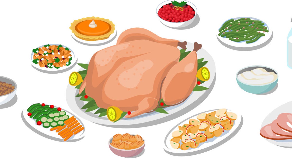 animated thanksgiving dinner