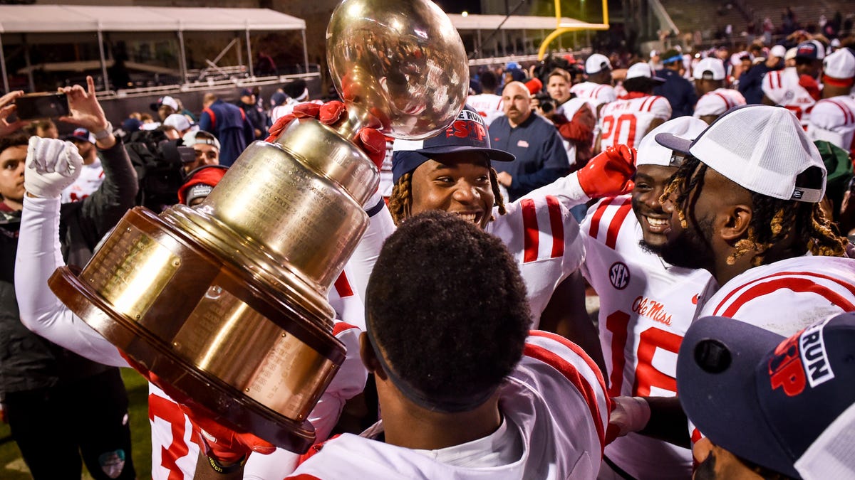 Photos Ole Miss football vs. Mississippi State in 2021 Egg Bowl