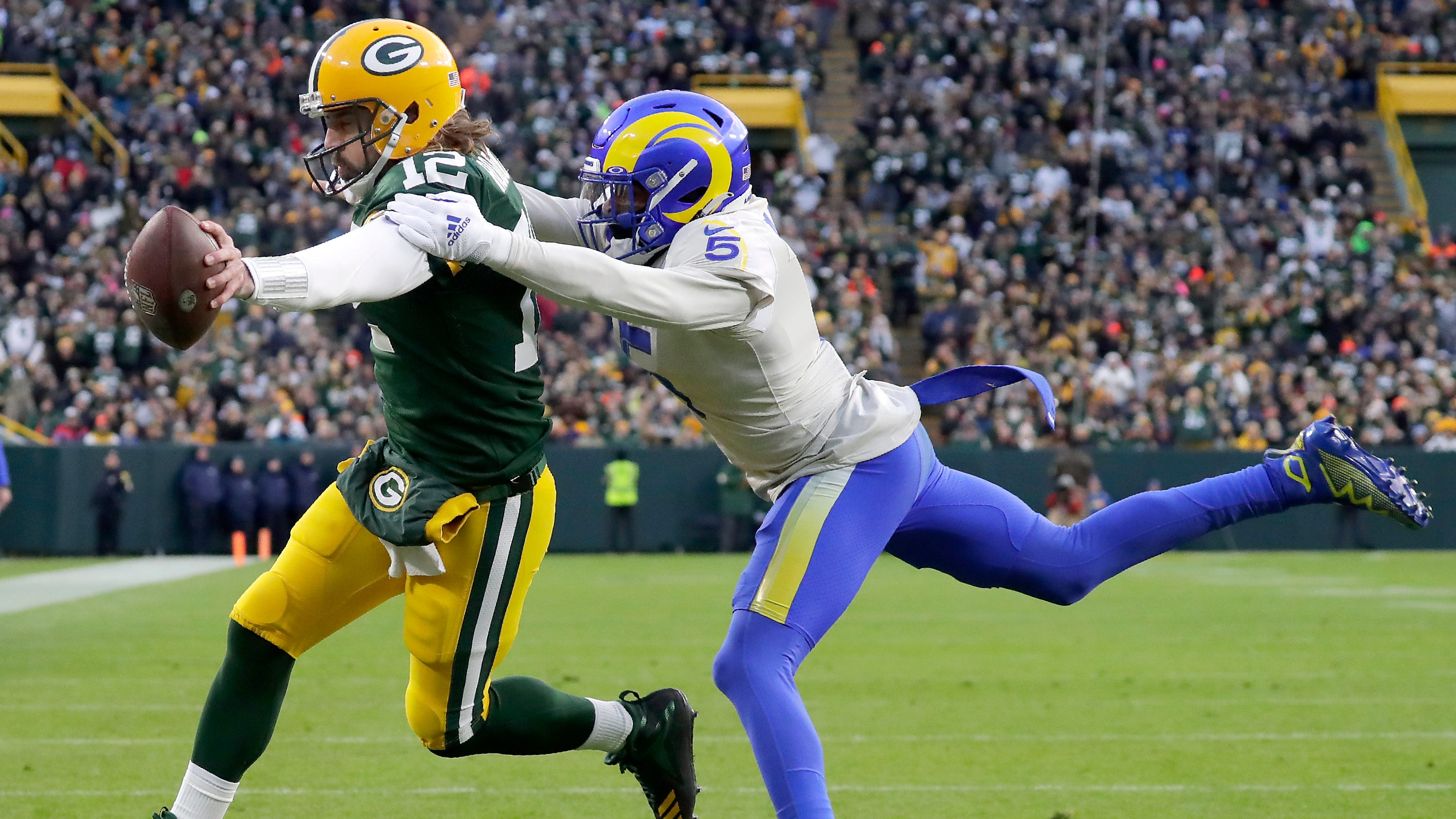 Green Bay Packers-Los Angeles Rams game blog: Score, updates