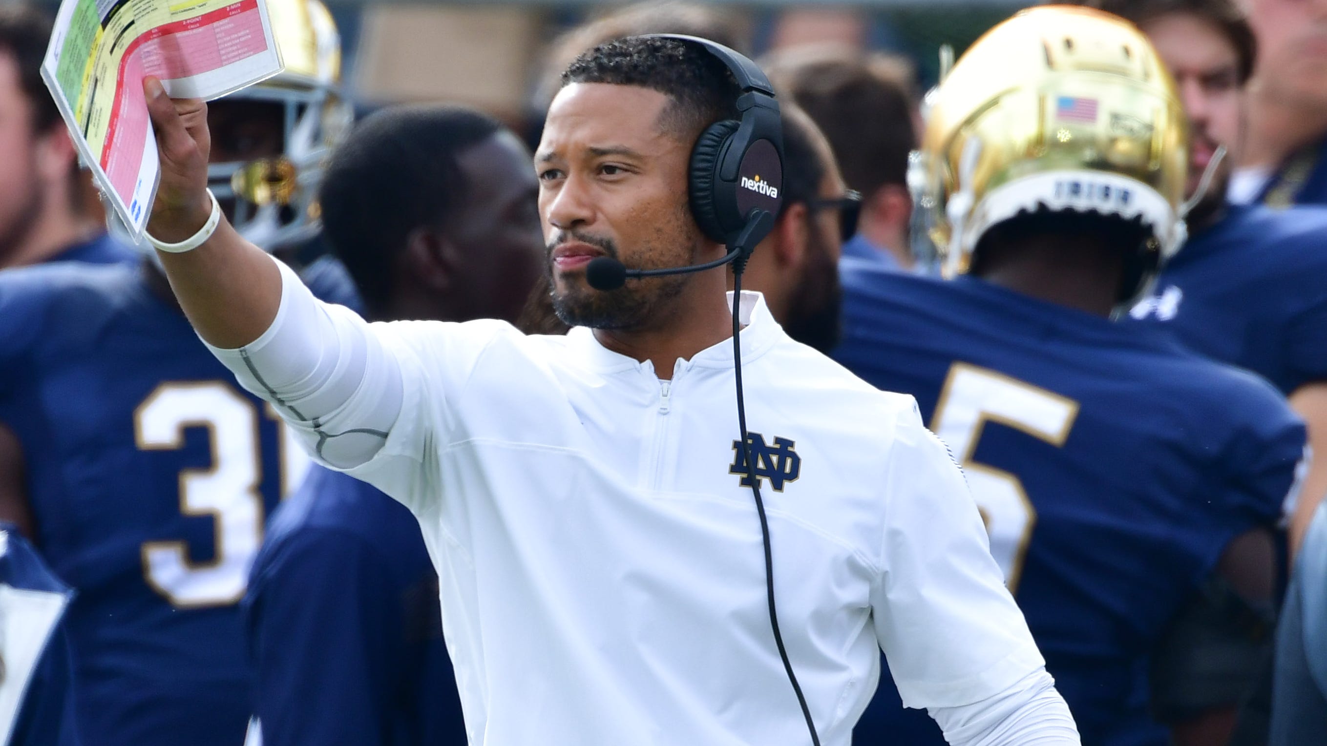 Marcus Freeman named Notre Dame college football coach