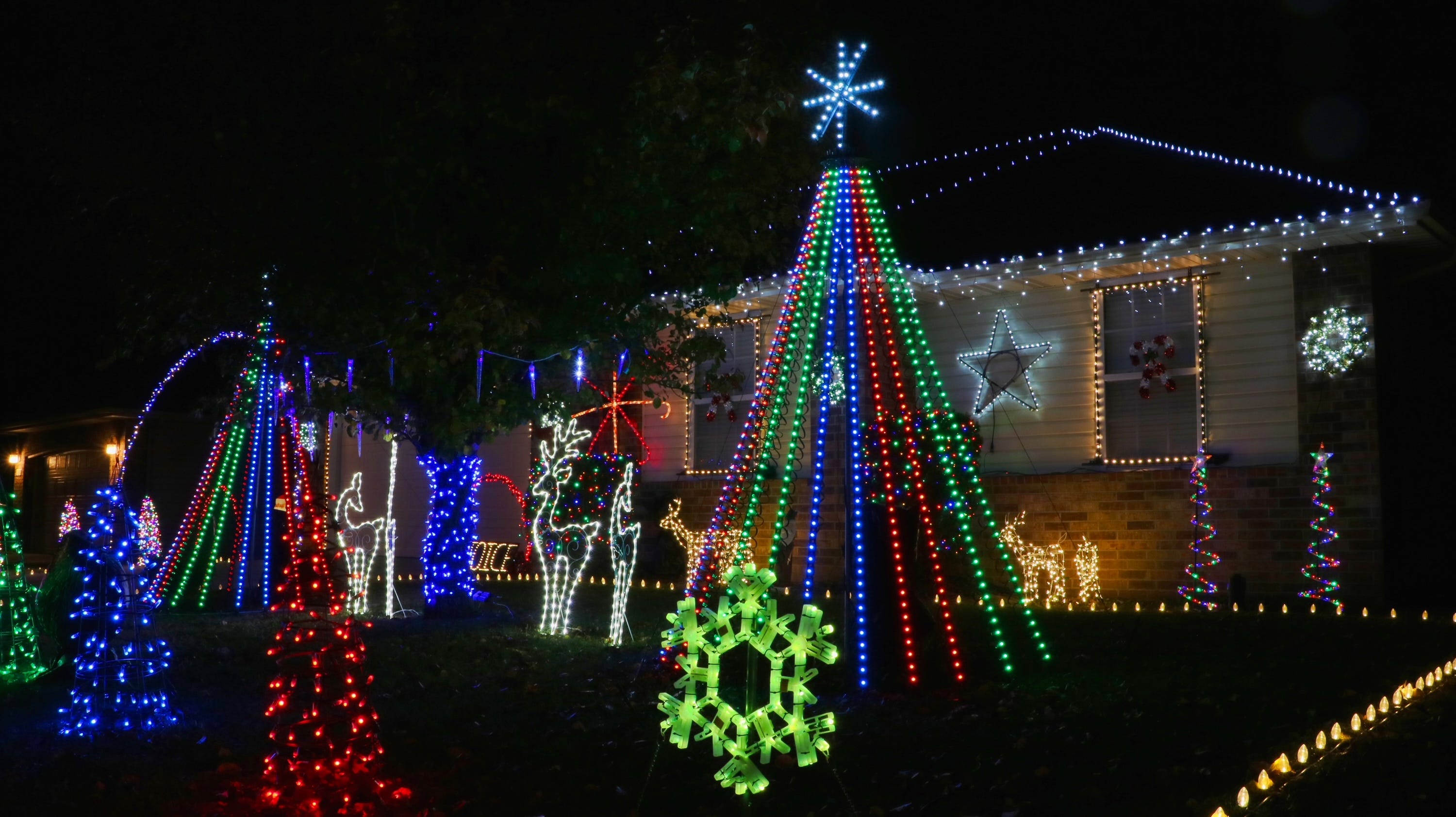 Christmas Light Wichita Ks 2022 Map Christmas Light Displays Map Guides To 21 Springfield Area Homes