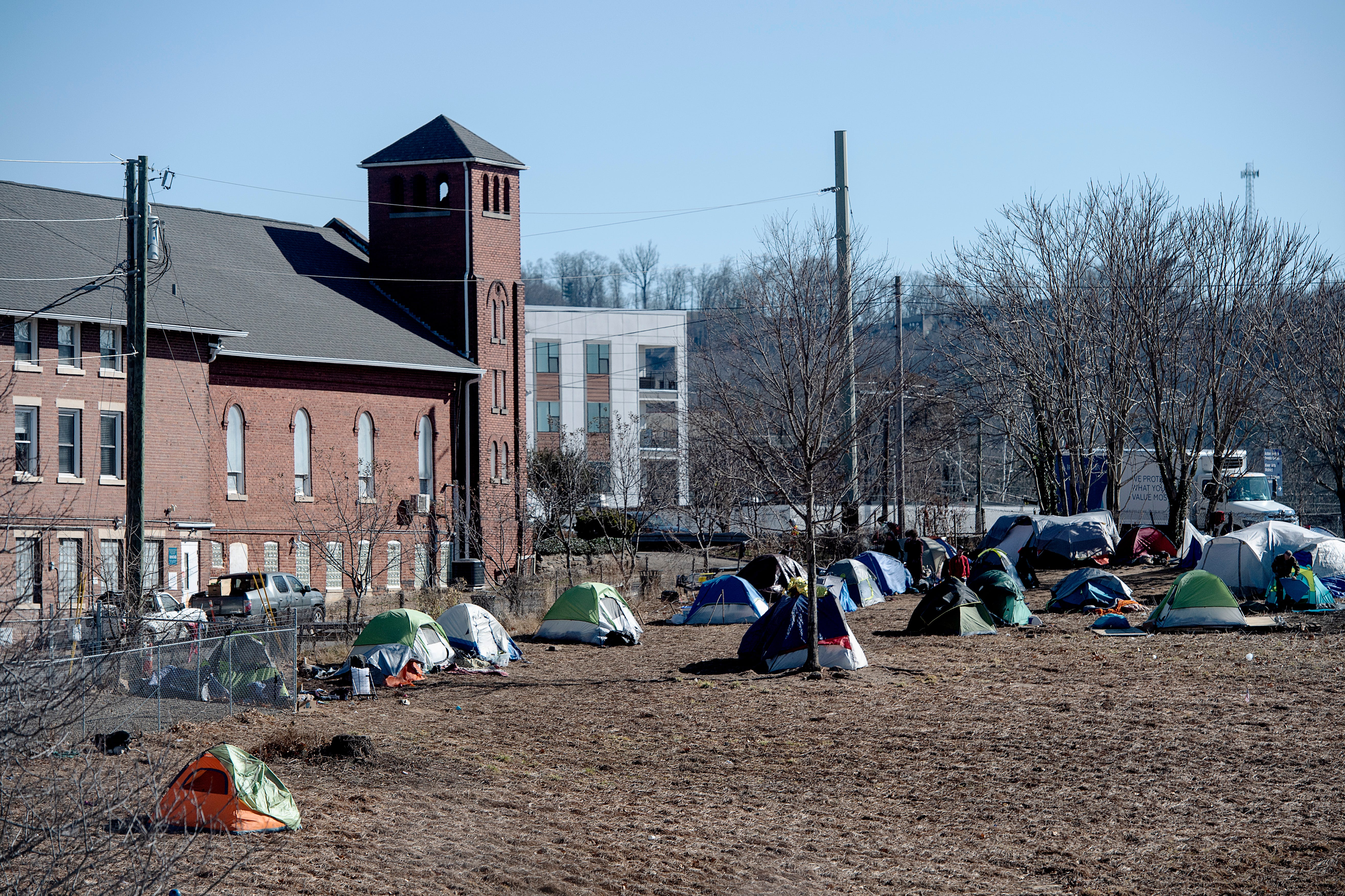 Asheville Names Homelessness Consultant Amid Growing Crisis   513e264d 5349 4394 97fb 2c7df15e8d1f 240Encampment 12072021 0001 