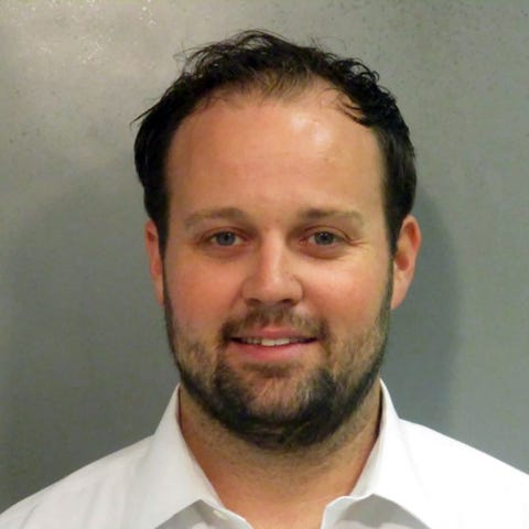 Josh Duggar shortly after he was convicted of poss