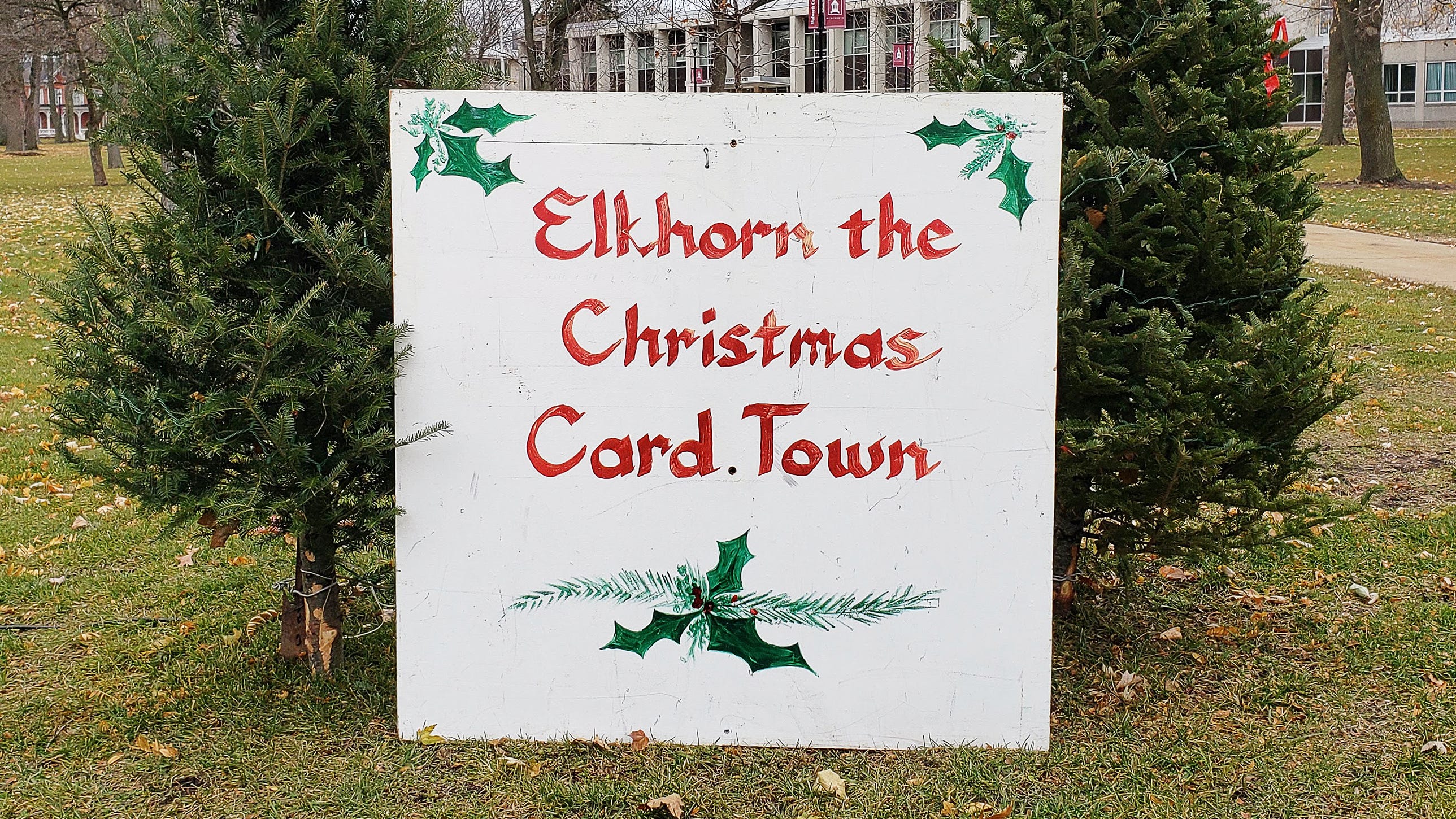 Looking for love in Elkhorn, Wisconsin's Christmas Card Town