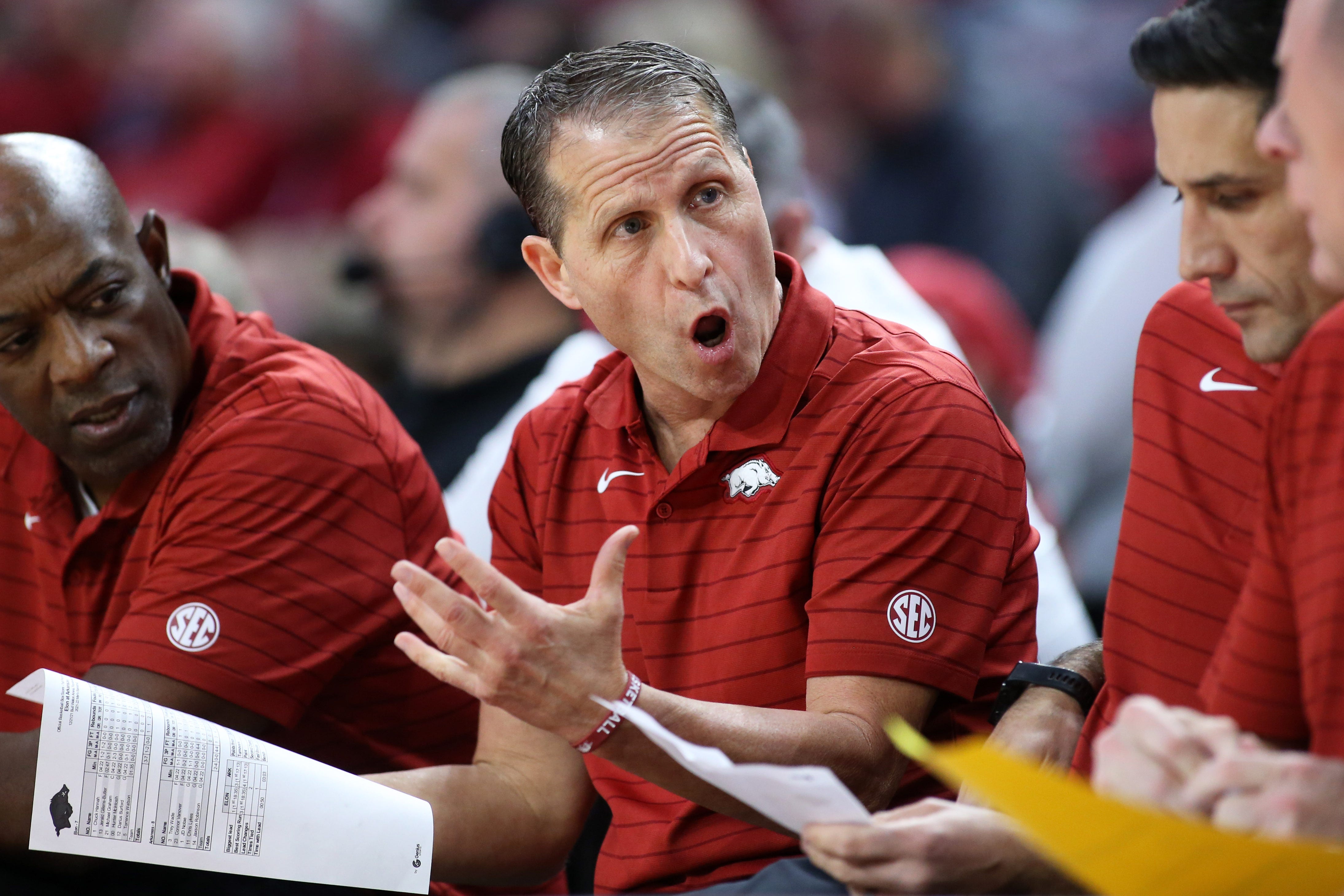 Eric Musselman Using More Data To Set Arkansas Basketball Rotation