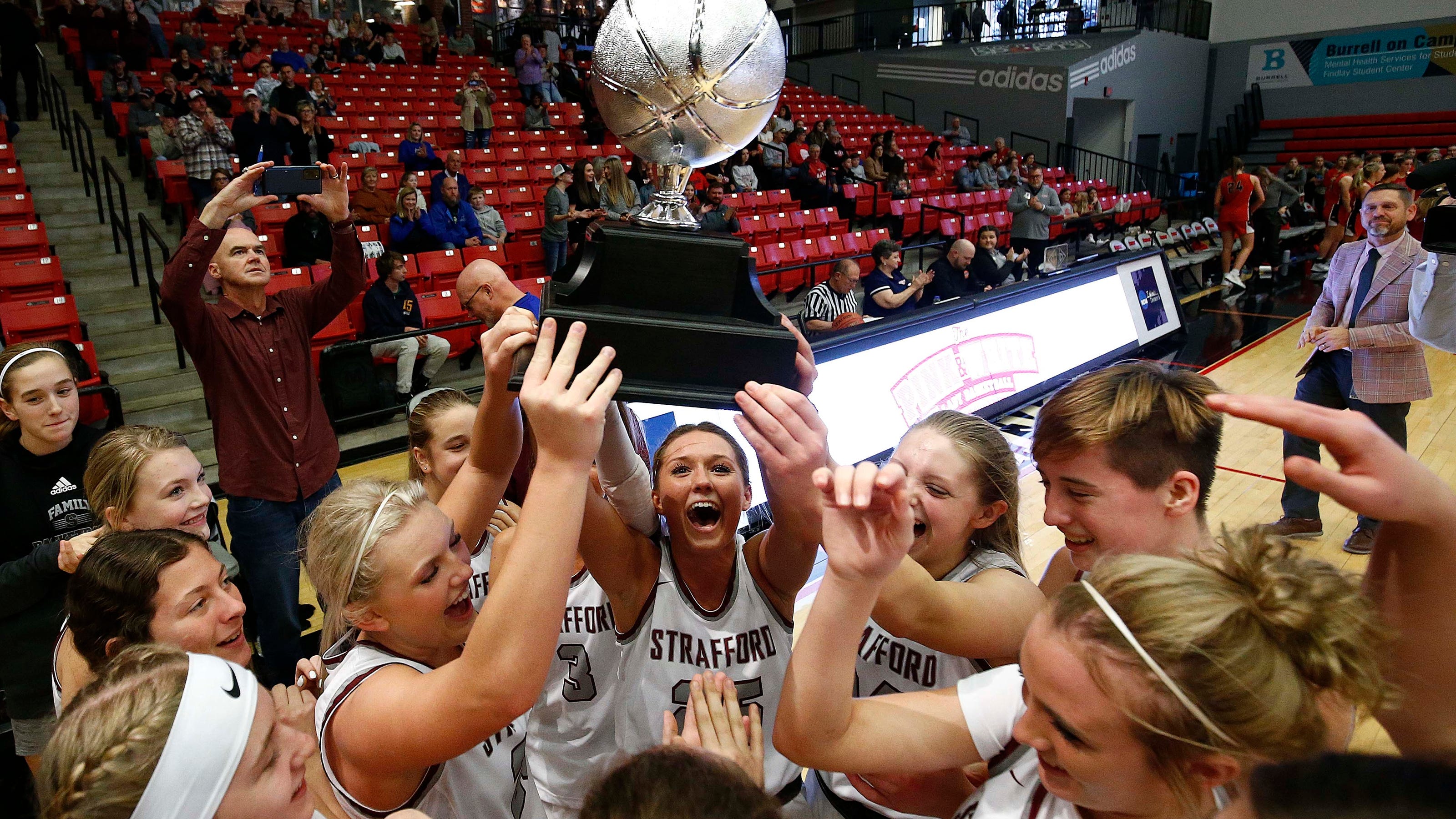 2022 Pink and White girls basketball tournament bracket, schedule