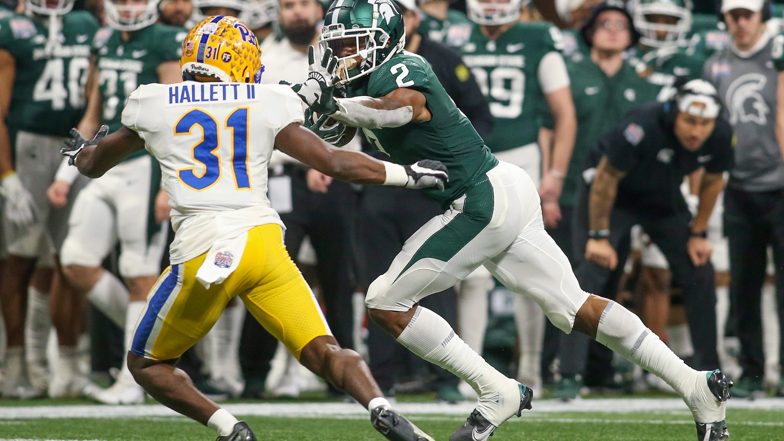 Michigan State vs. Pitt football Peach Bowl score, live updates