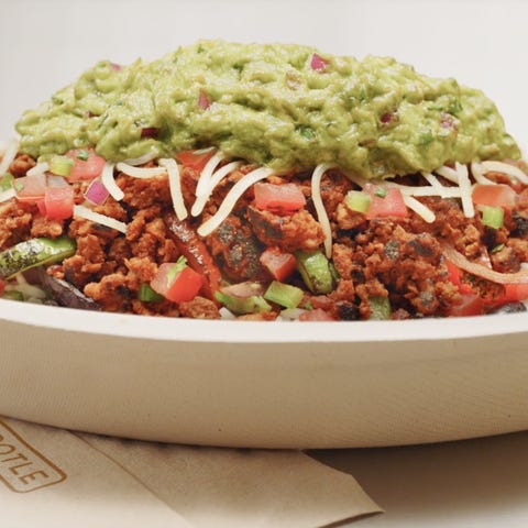 Chipotle's plant-based chorizo is available for a 