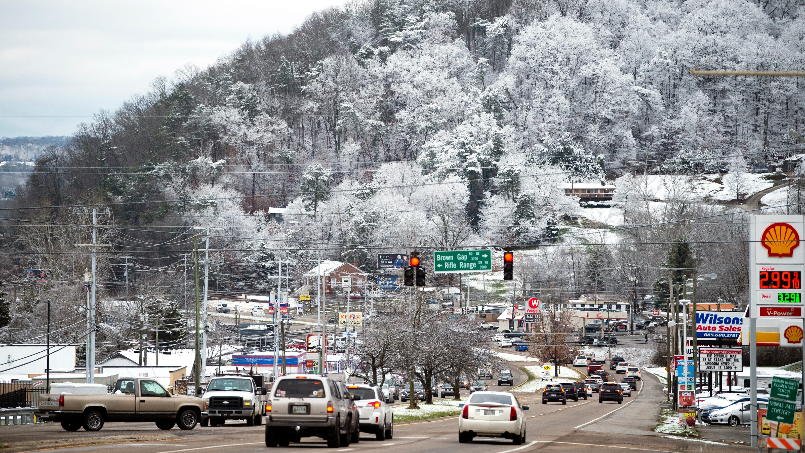 Knoxville weather Up to 4 inches of snow expected Thursday