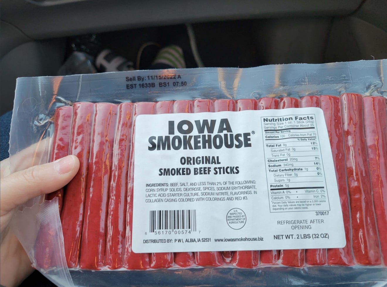 Walmart beef sticks recalled after failure to label potential allergen