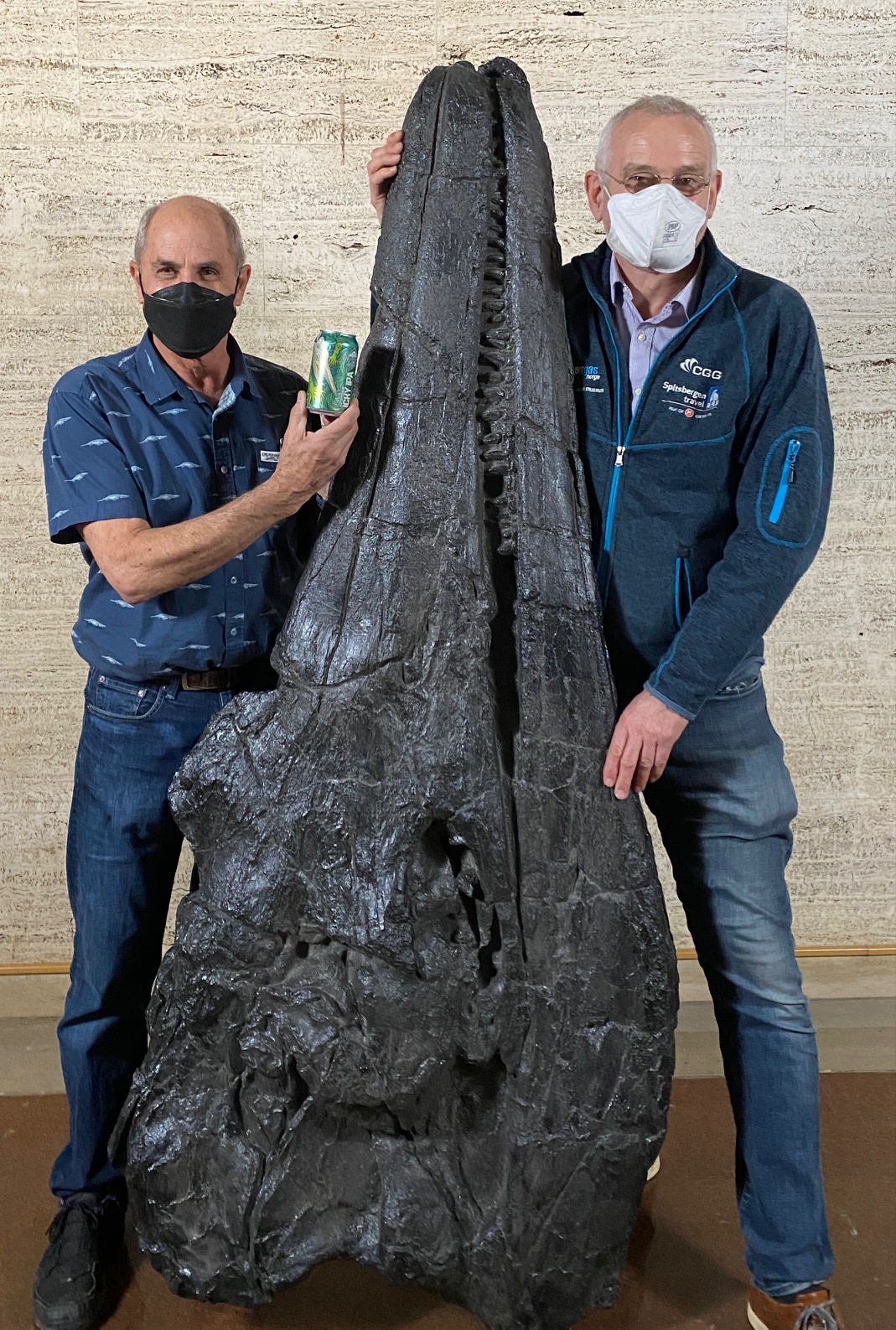 Ichthyosaur fossil found in Nevada named for brewery founder