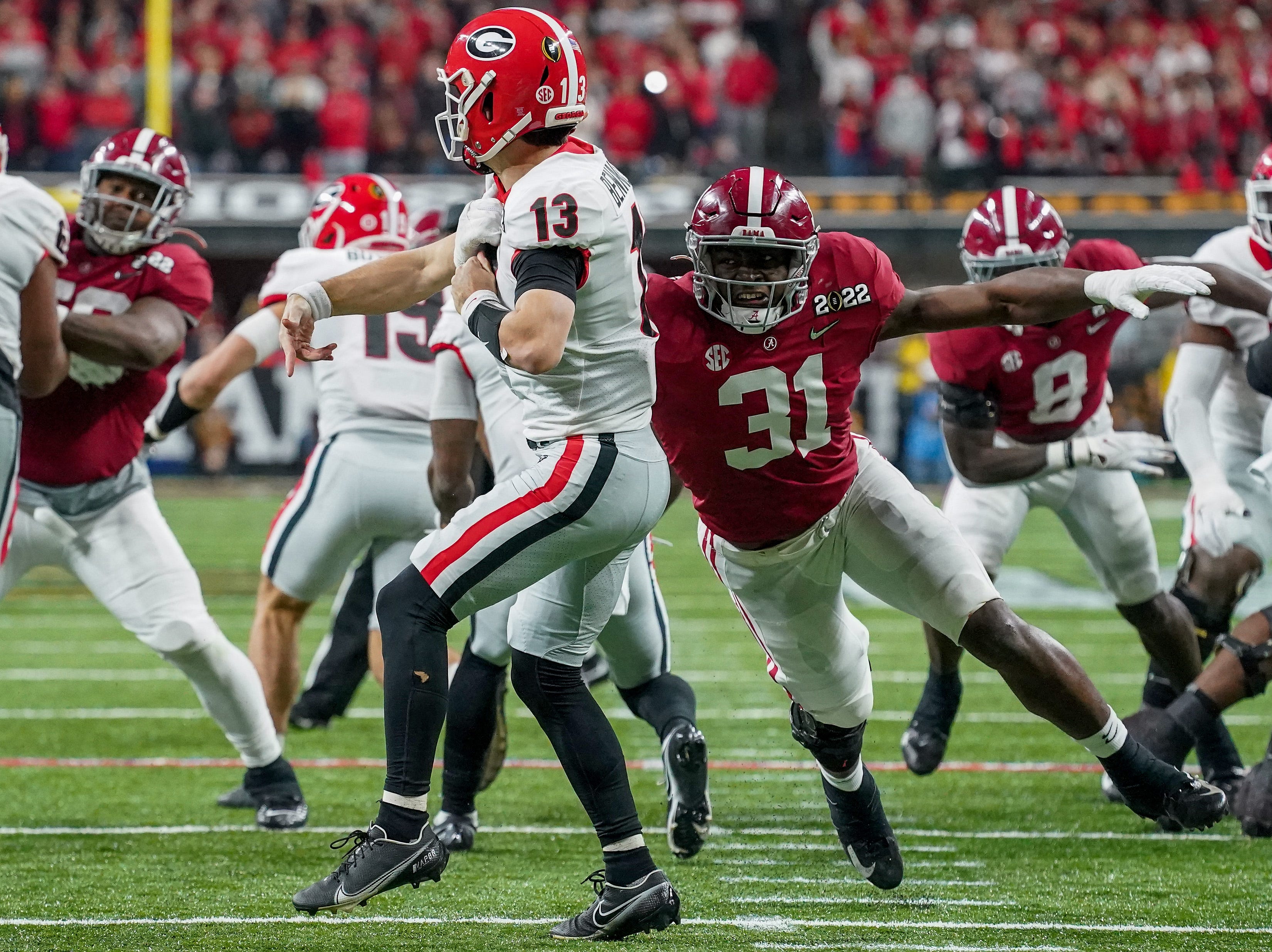 AP All-SEC football team 2021: Bryce Young, Will Anderson earn ...