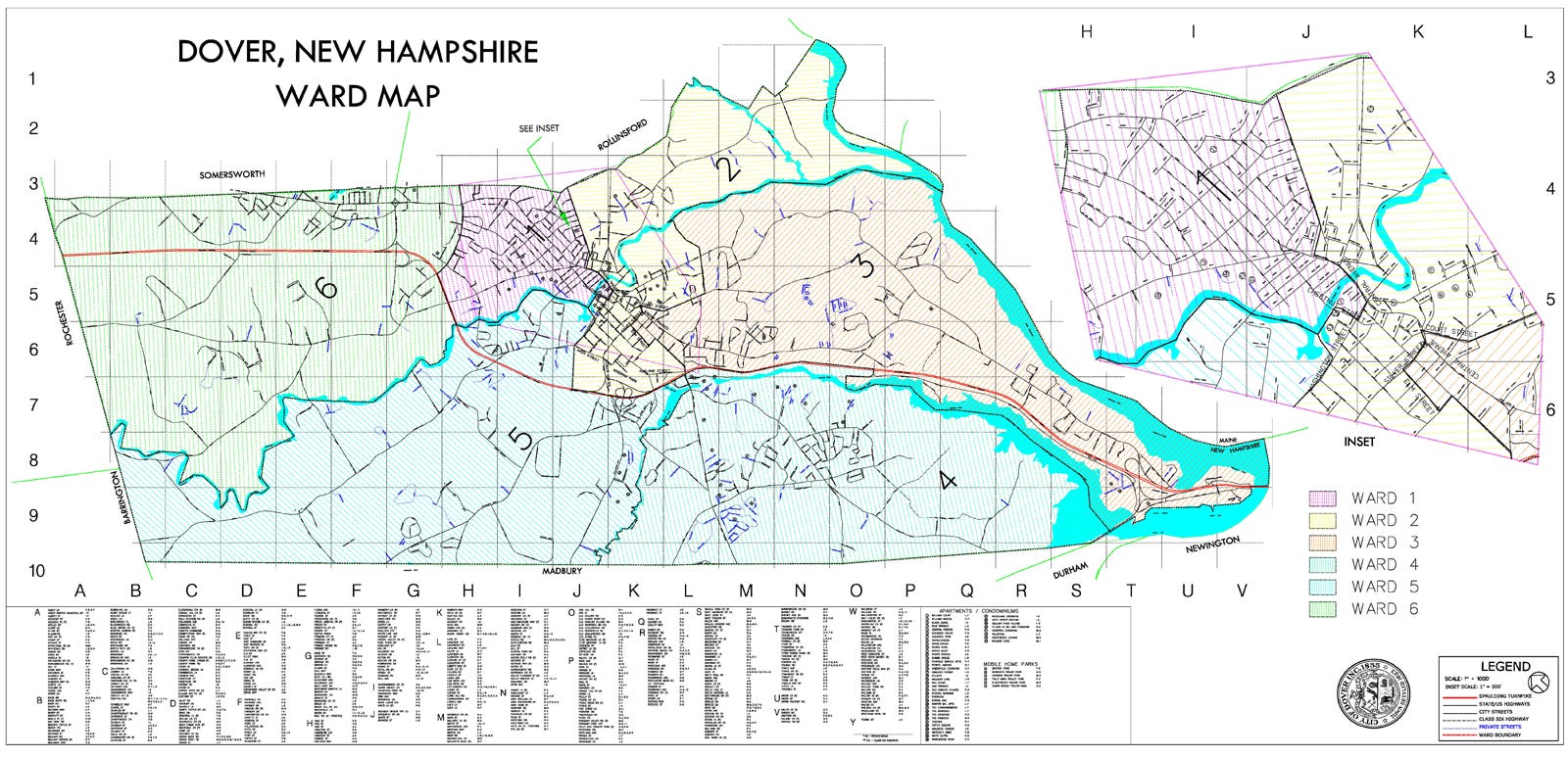 Dover Nh Ward Map Dover Nh Growth Is Faster In Certain Areas. Here's Why It Matters.