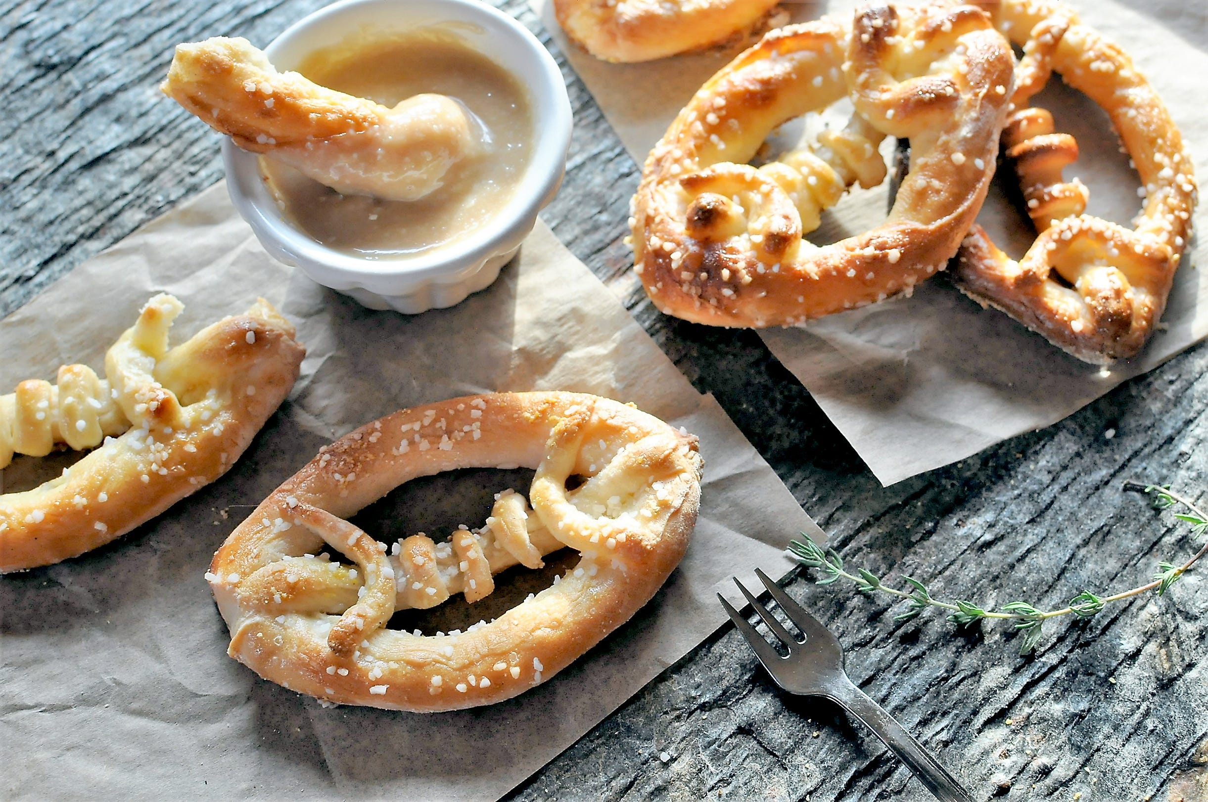 super bowl pretzels