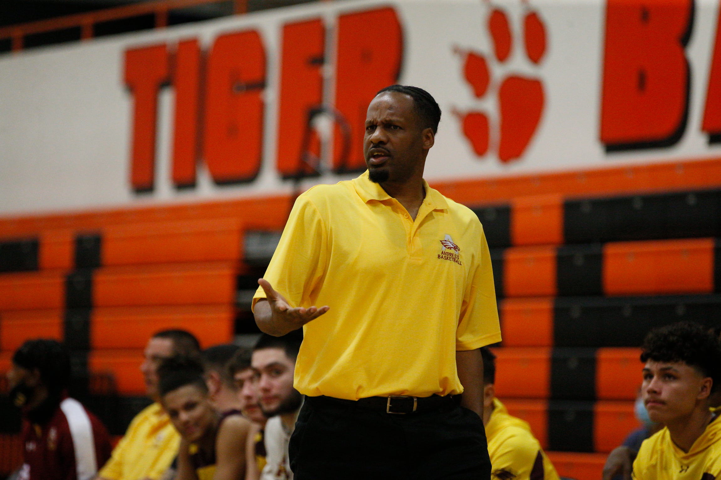 Andress Interim Boys Basketball Coach Keeps Team Together