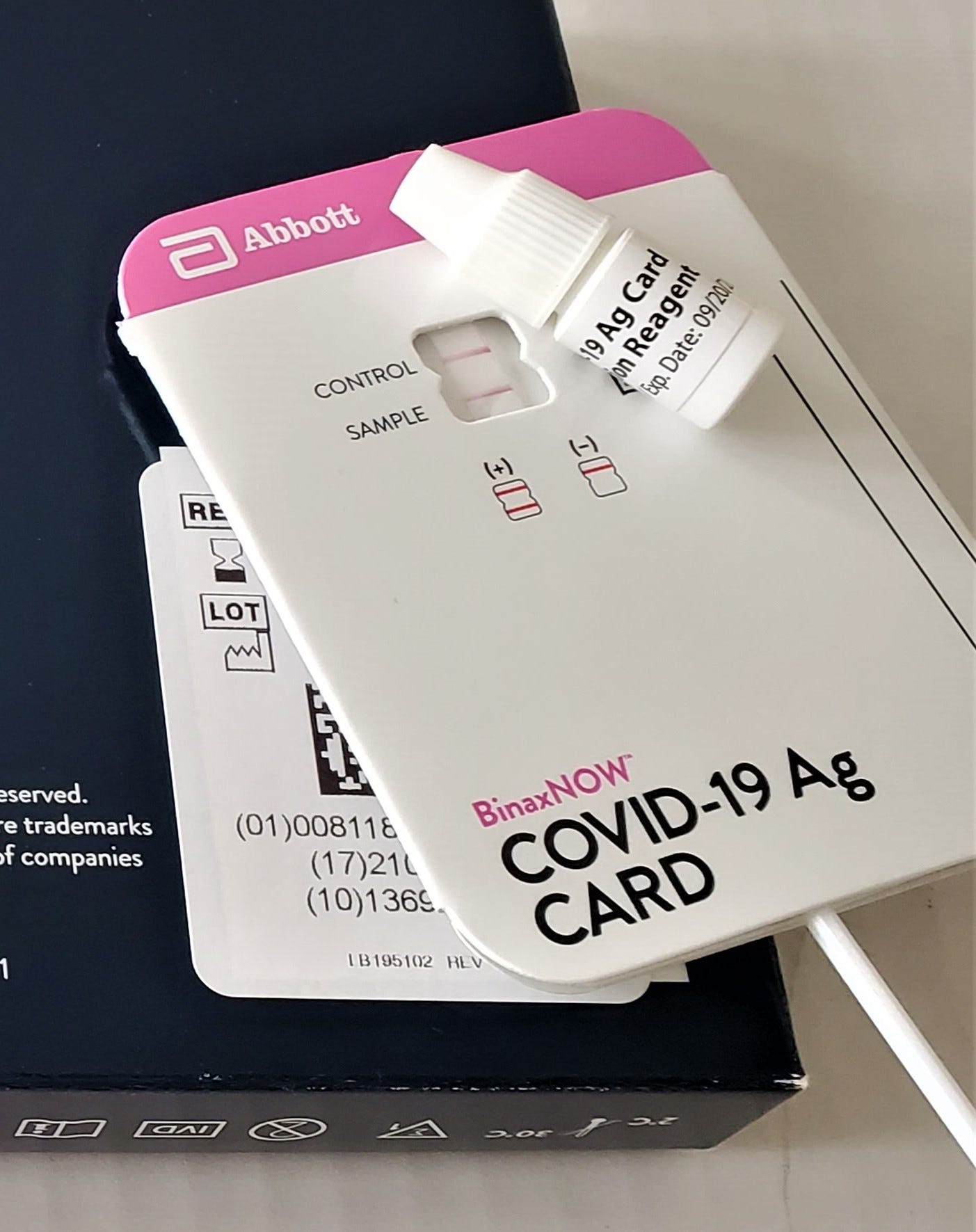 COVID At Home Testing Kits We Tried To Find Them Again In SAW Area   1042dfc3 71ac 4087 9bc0 F29f03c42a9b Positive COVID Test Closeup 