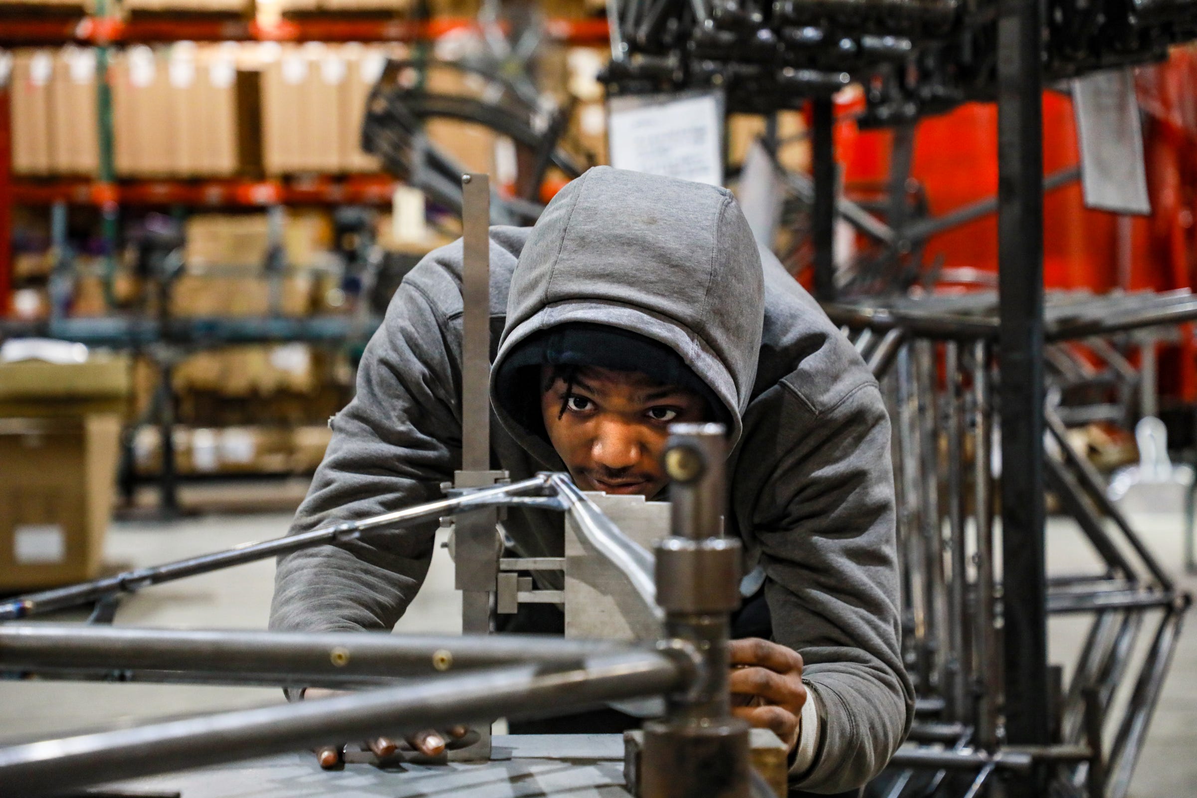 detroit bikes factory