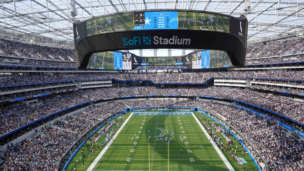 SoFi Stadium, L.A.'s $5-billion NFL football venue, debuts