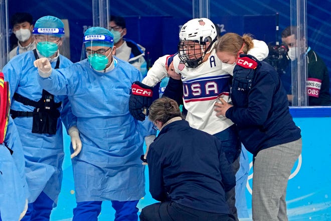 Brianna Decker Injured Out For Rest Of Olympics For Us Women S Hockey
