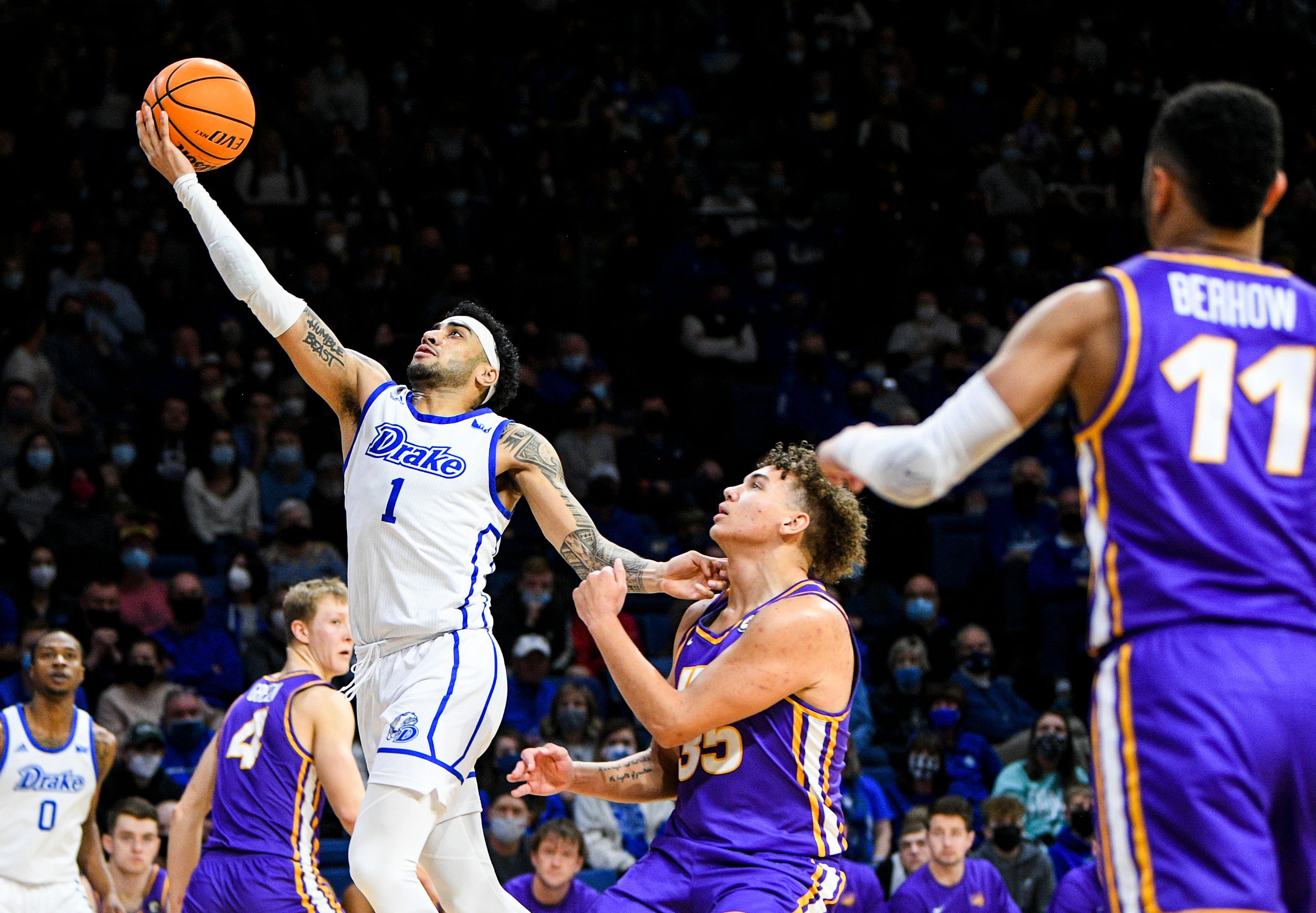 How Drake Men's Basketball Pulled Off A Win Against Indiana State