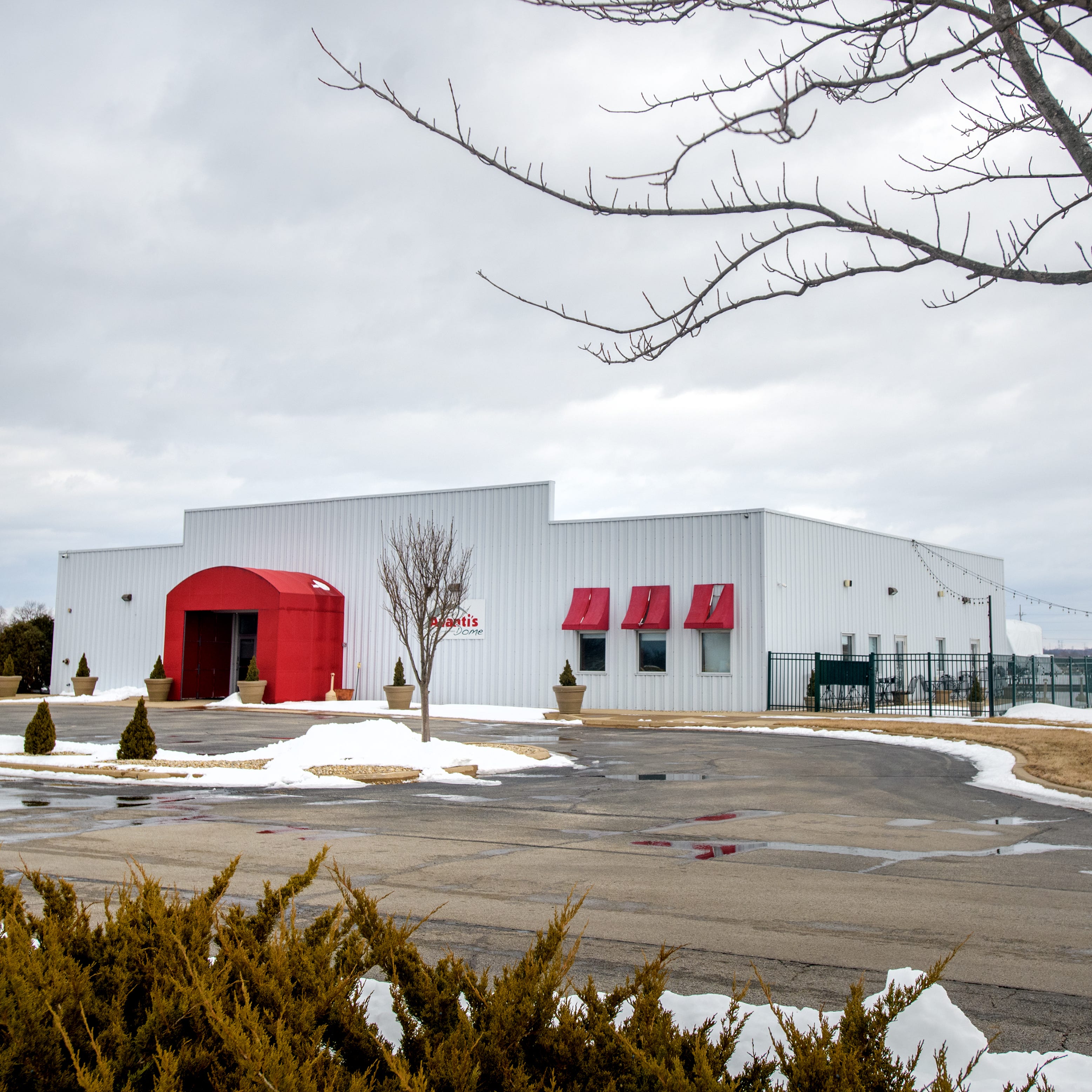 The Avanti's Dome remains deflated as of Wednesday, Feb. 9, 2022 in Pekin.