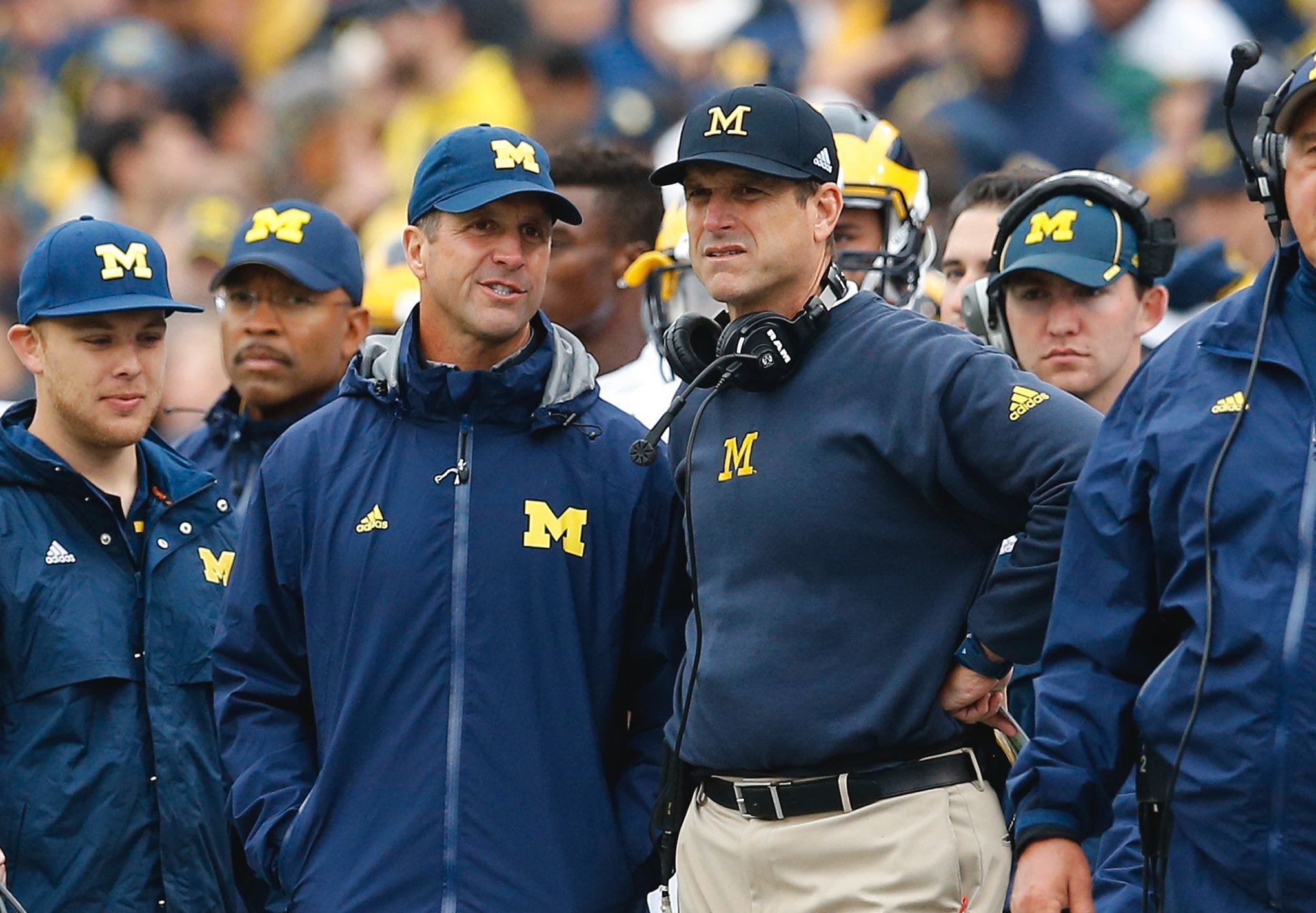 Inside the Harbaugh Coach Exchange with Michigan football, Ravens