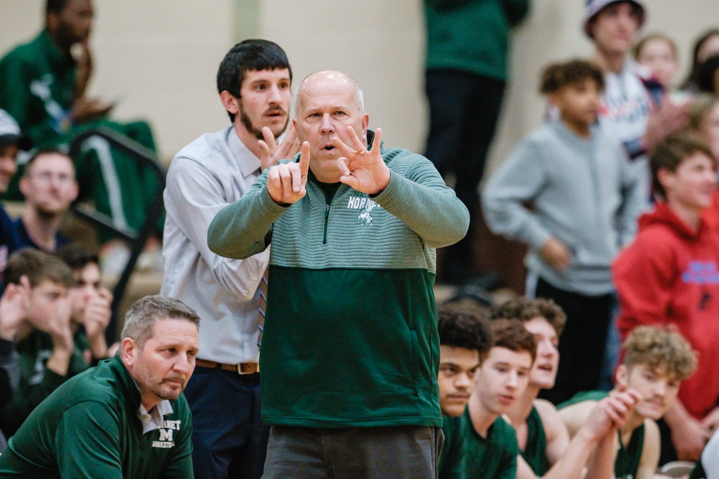 Malvern High School Boys Basketball Coach Dennis Tucci Receives Award