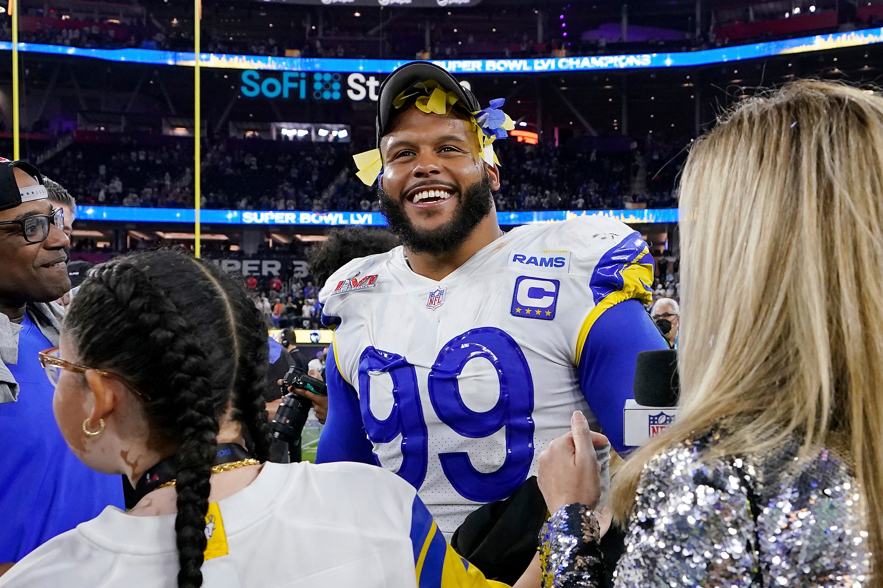 Rams' Aaron Donald revels in Super Bowl victory – Orange County Register