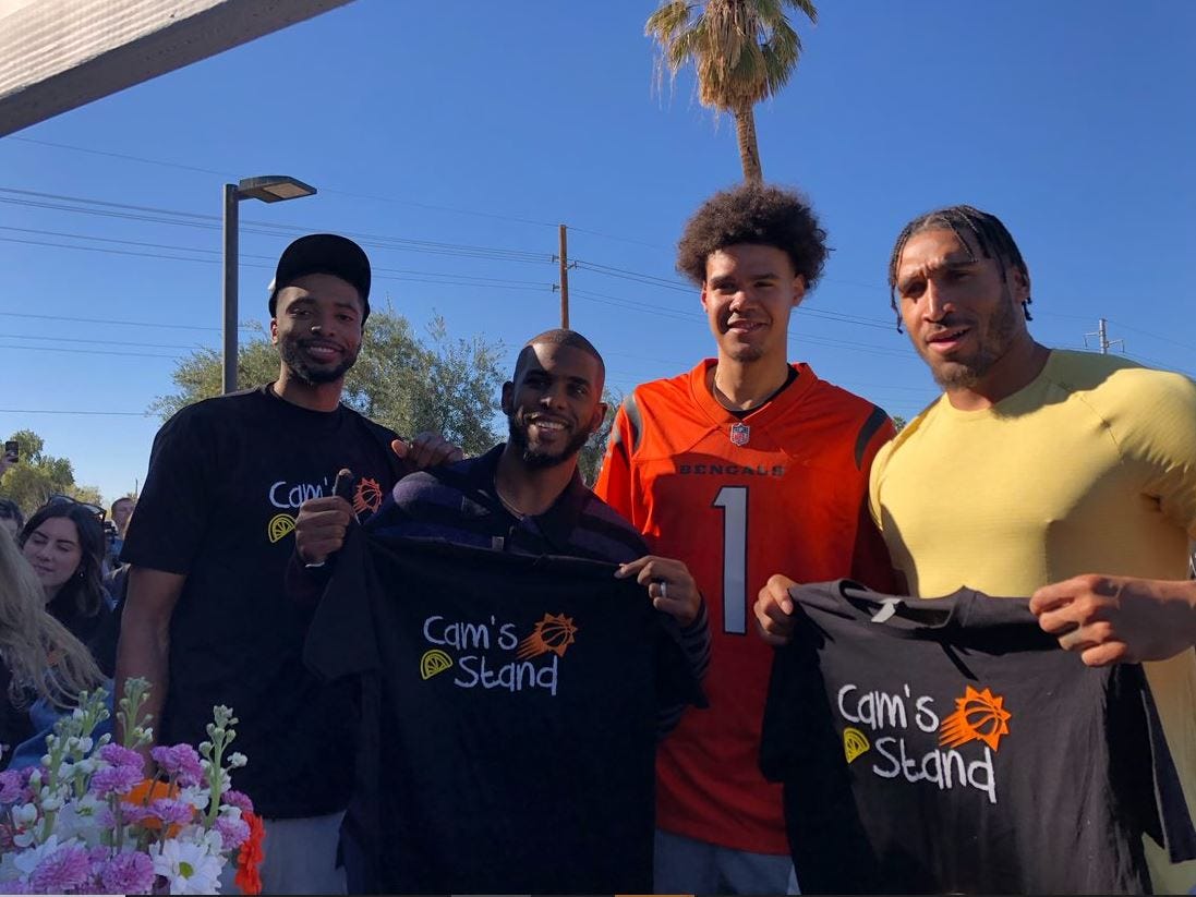 cam johnson suns t shirt