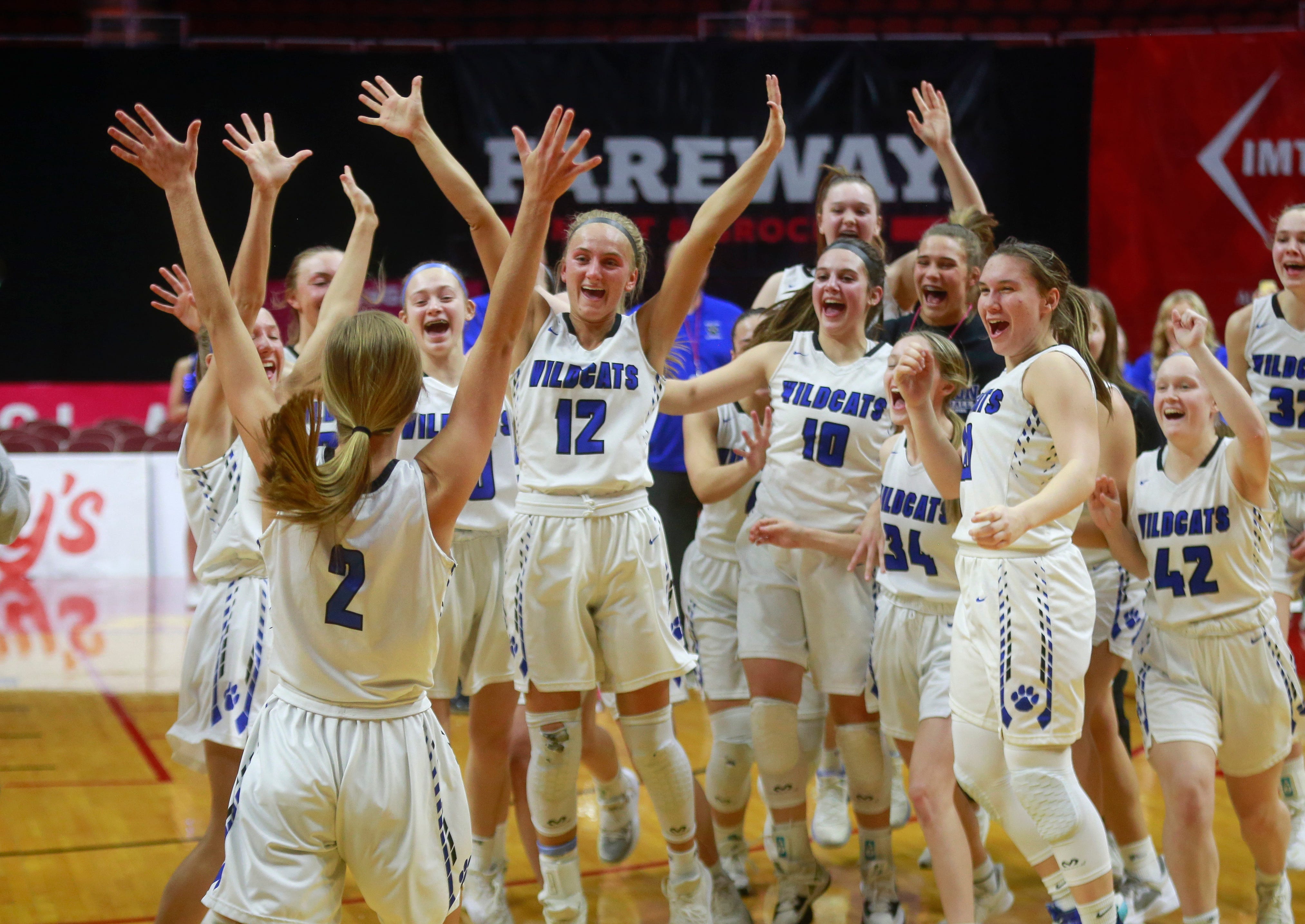 Iowa high school girls state basketball scores, schedule for Tuesday