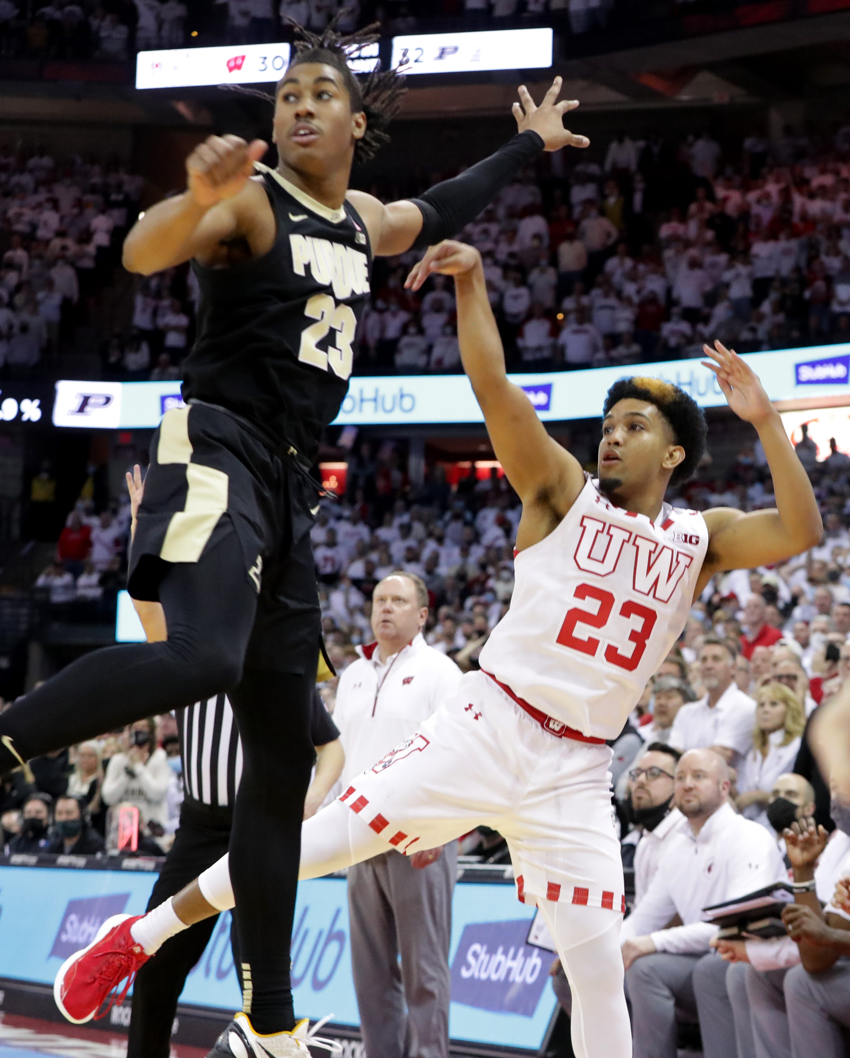 Chucky Hepburn's Three-pointer Gives Wisconsin Share Of Big Ten Title