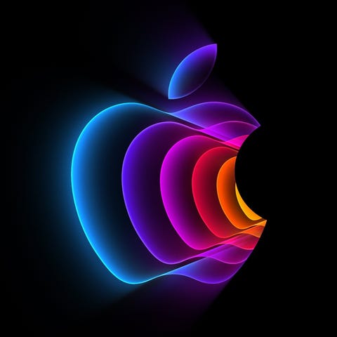 A screenshot of the Apple logo featured on its Mar