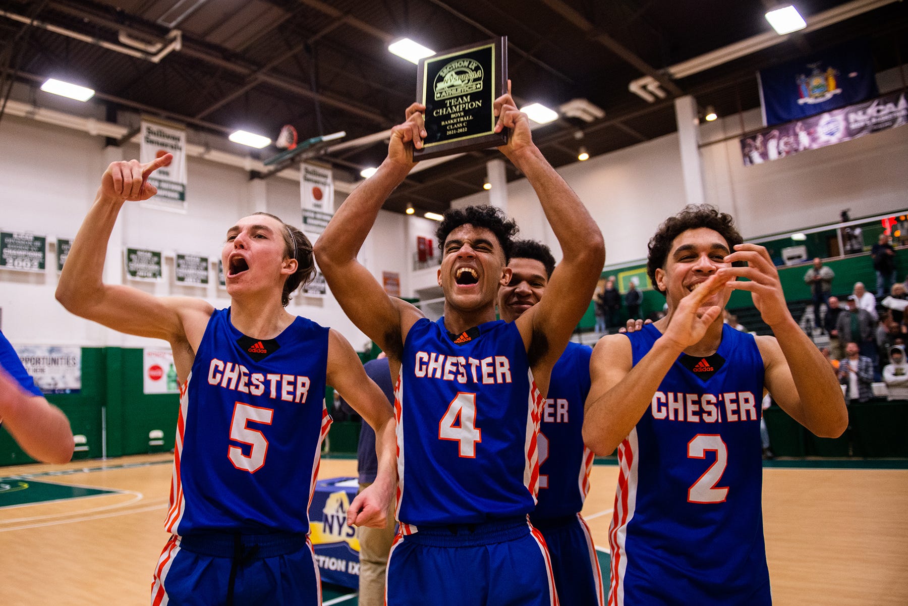 Section 9 Boys Basketball Chester Wins Class C Title