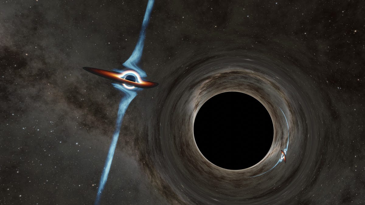 black hole in our universe