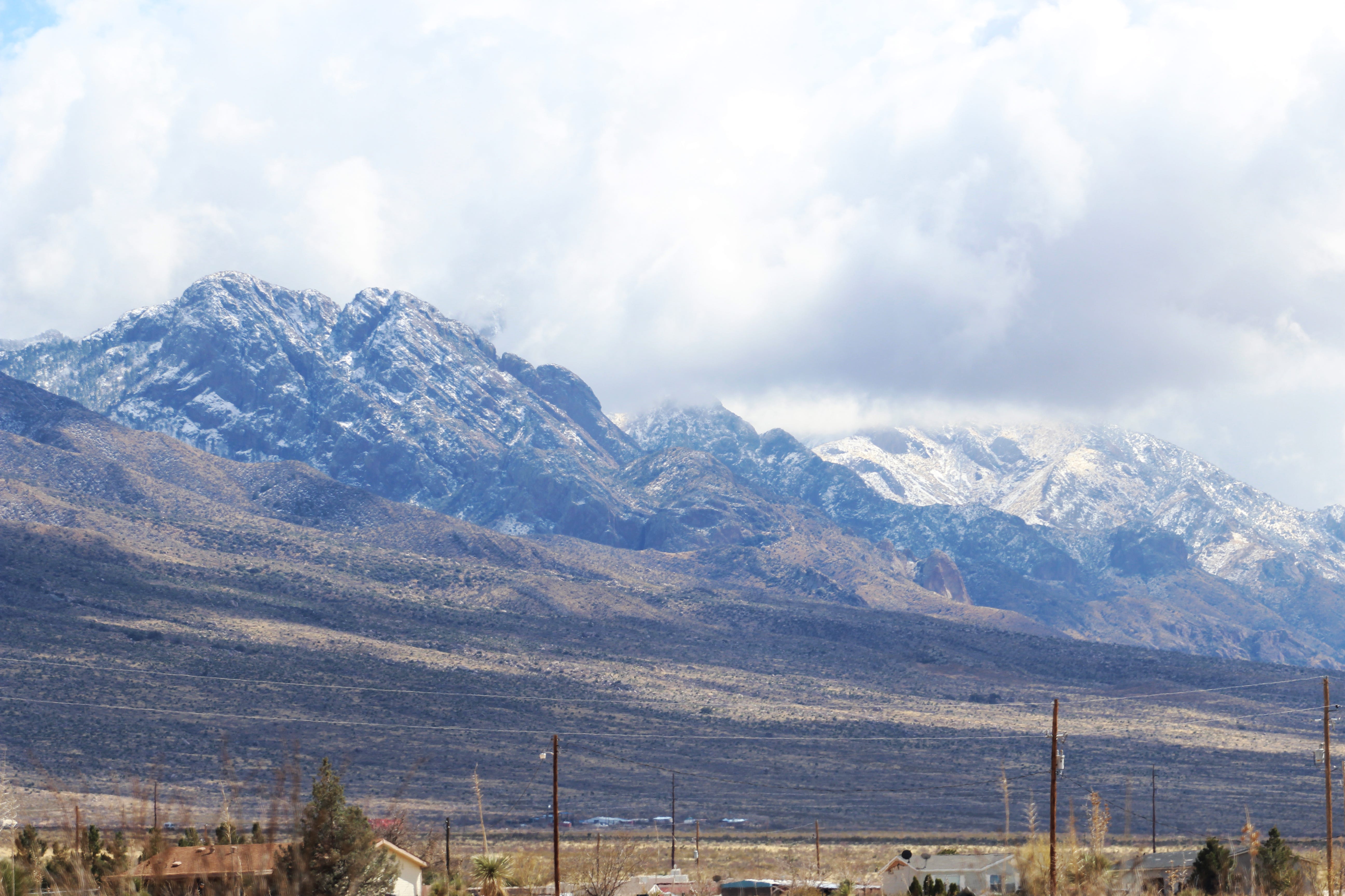 For The First Time In 35 Years, It Snowed In Las Cruces In March