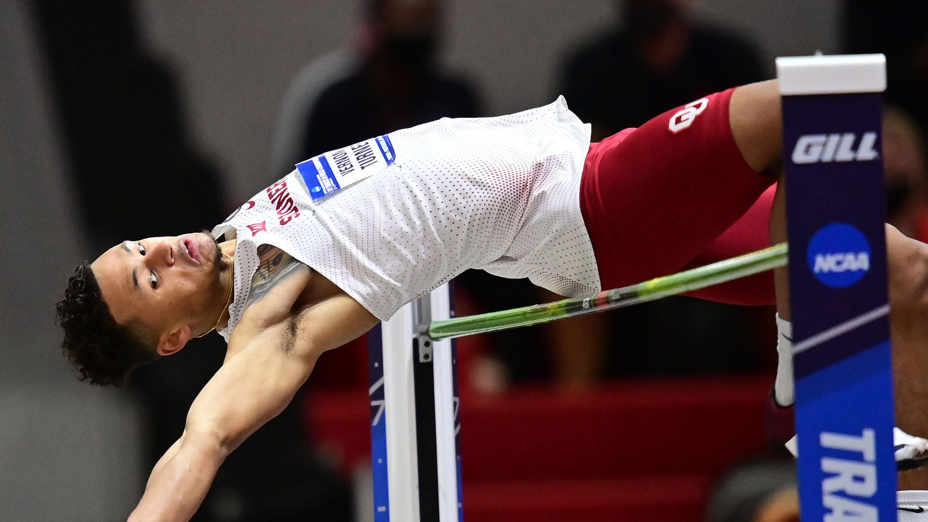 OU track & field Vernon Turner wins NCAA high jump championship