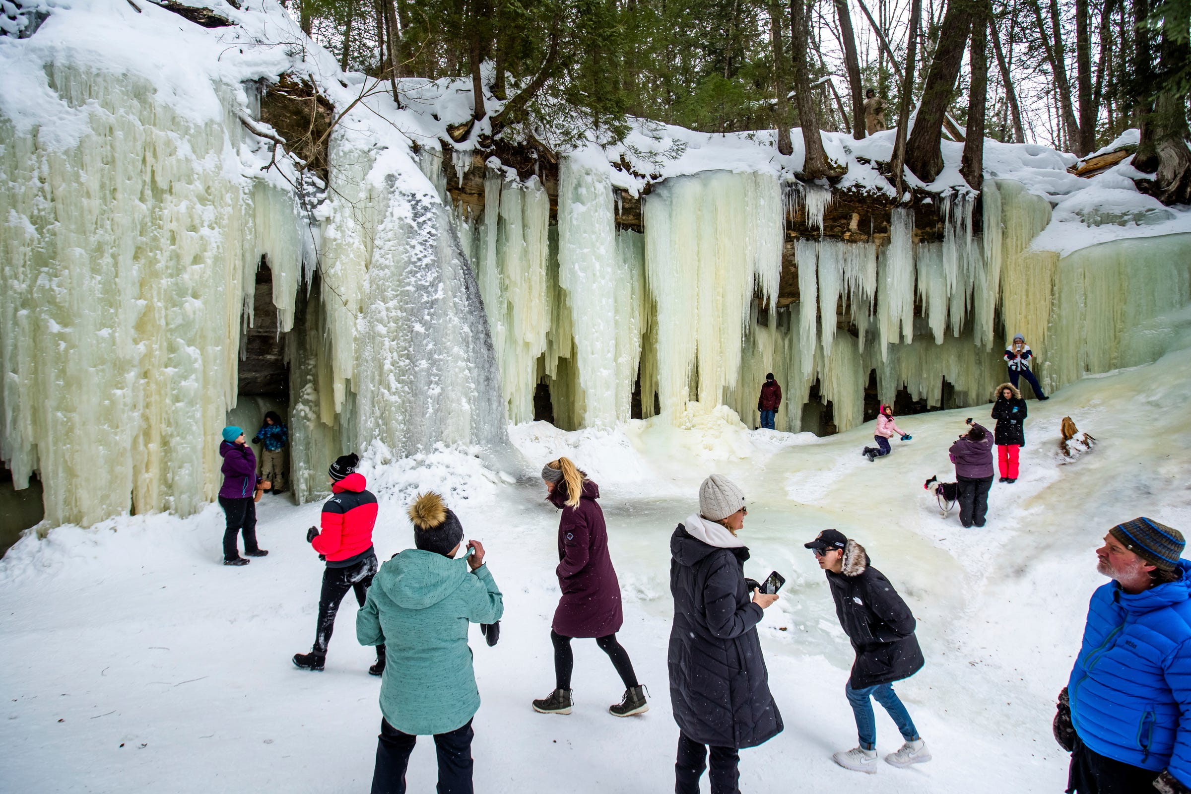 Traverse City Ice Caves