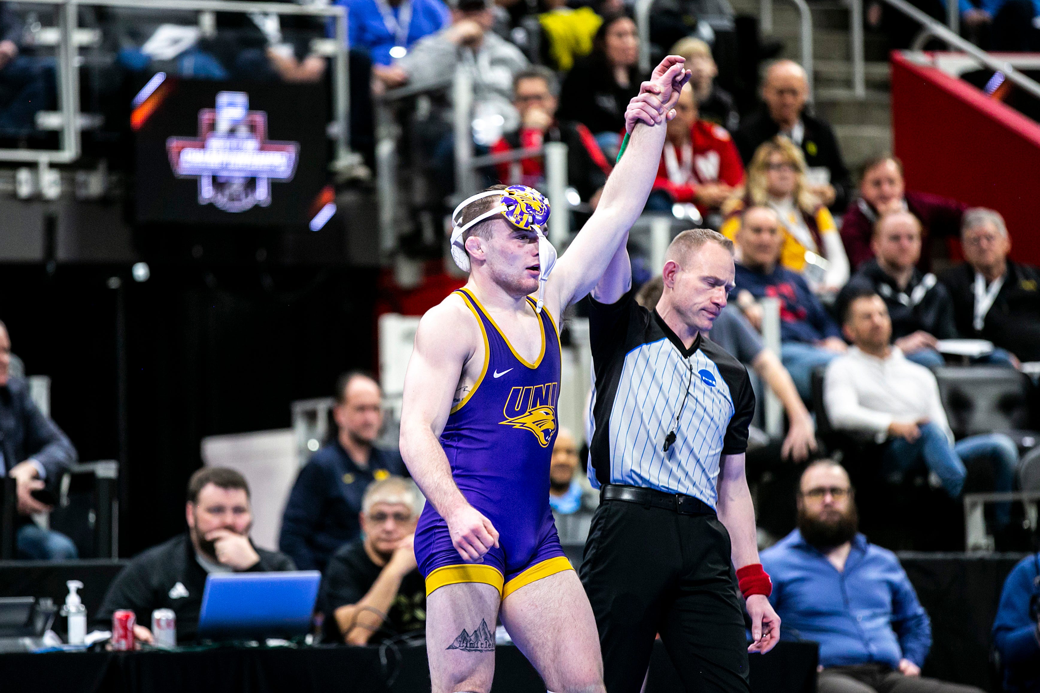 UNI Wrestler Parker Keckeisen On The West Gym, The NWCA All-Star ...