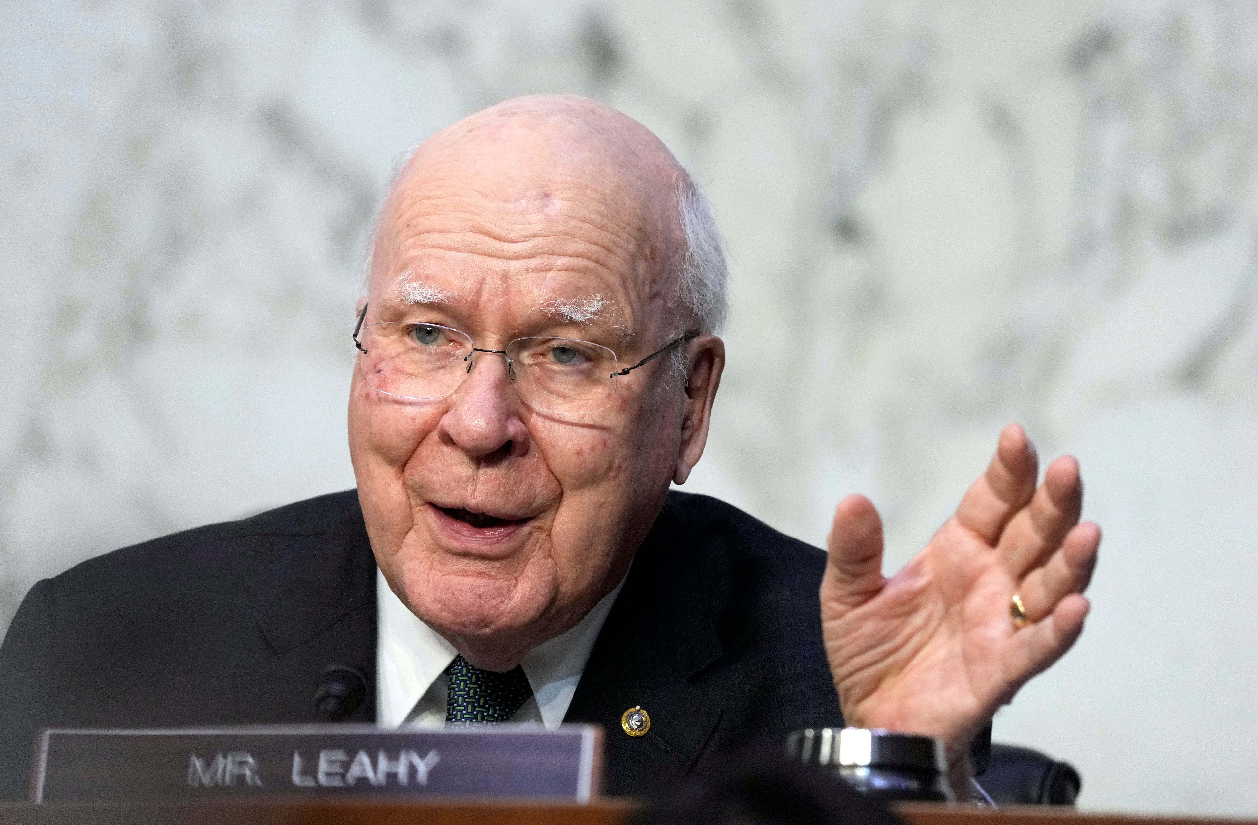 Sen. Patrick Leahy Breaks Hip In Fall, Will Have Surgery