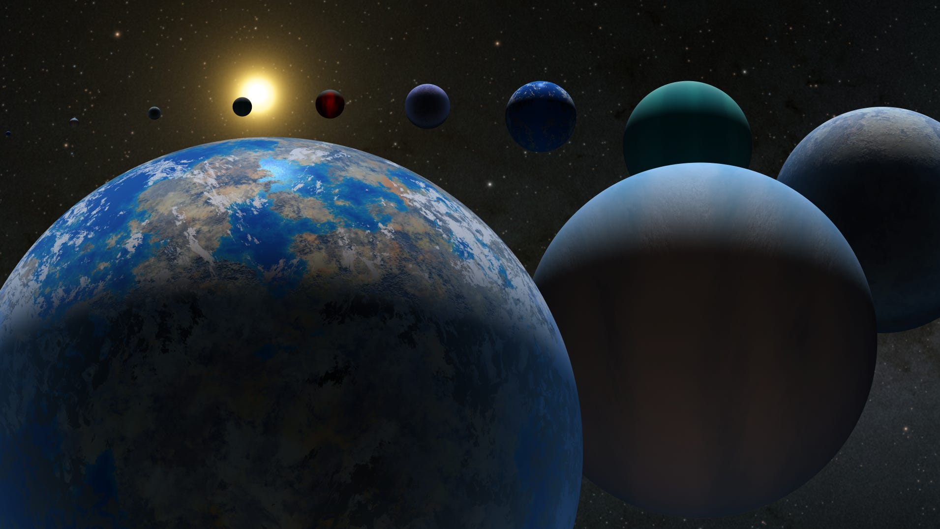 Super-Earths' 100 found, may suitable for life