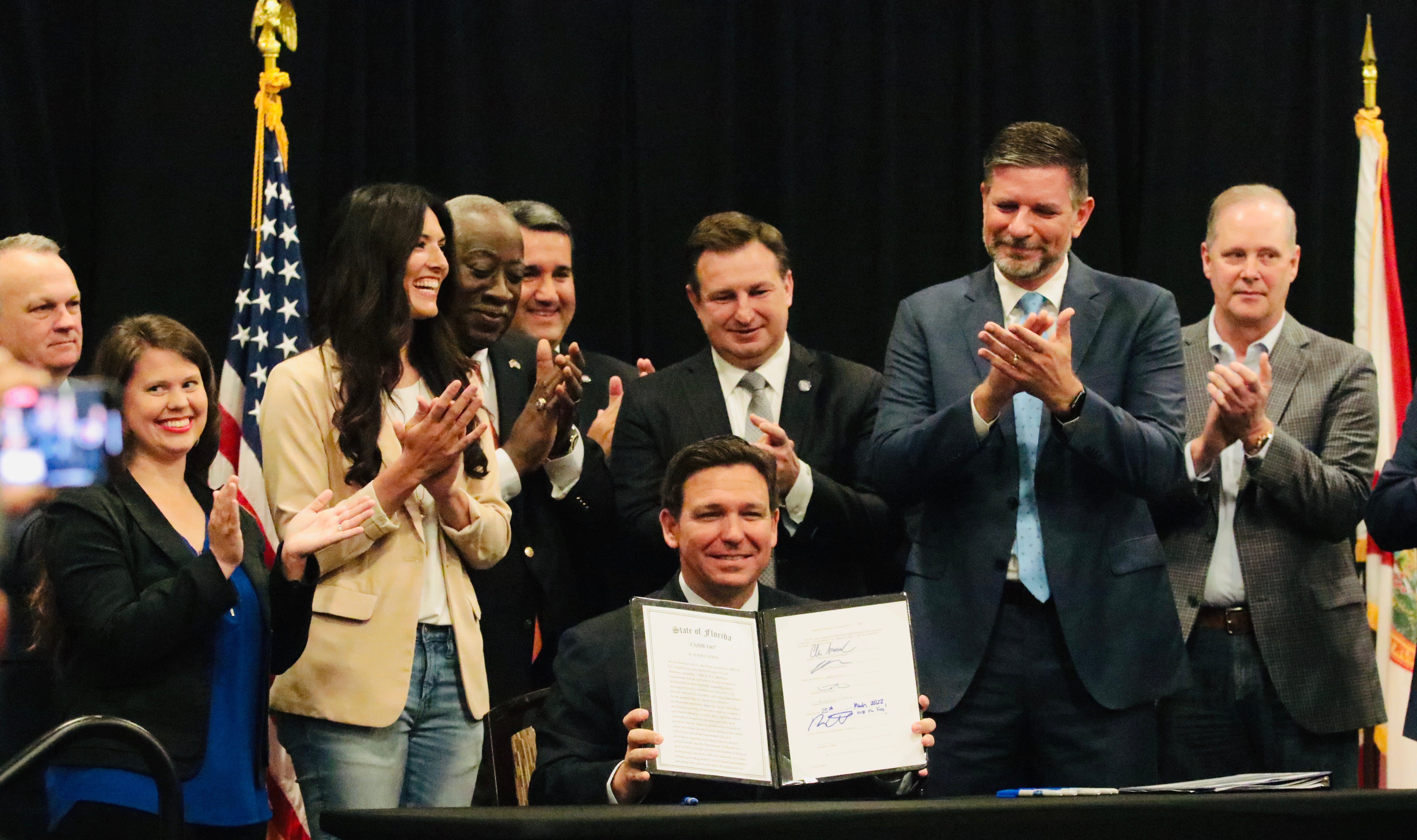 Gov. Ron DeSantis Enacts School Board Term Limits, Public Book Lists