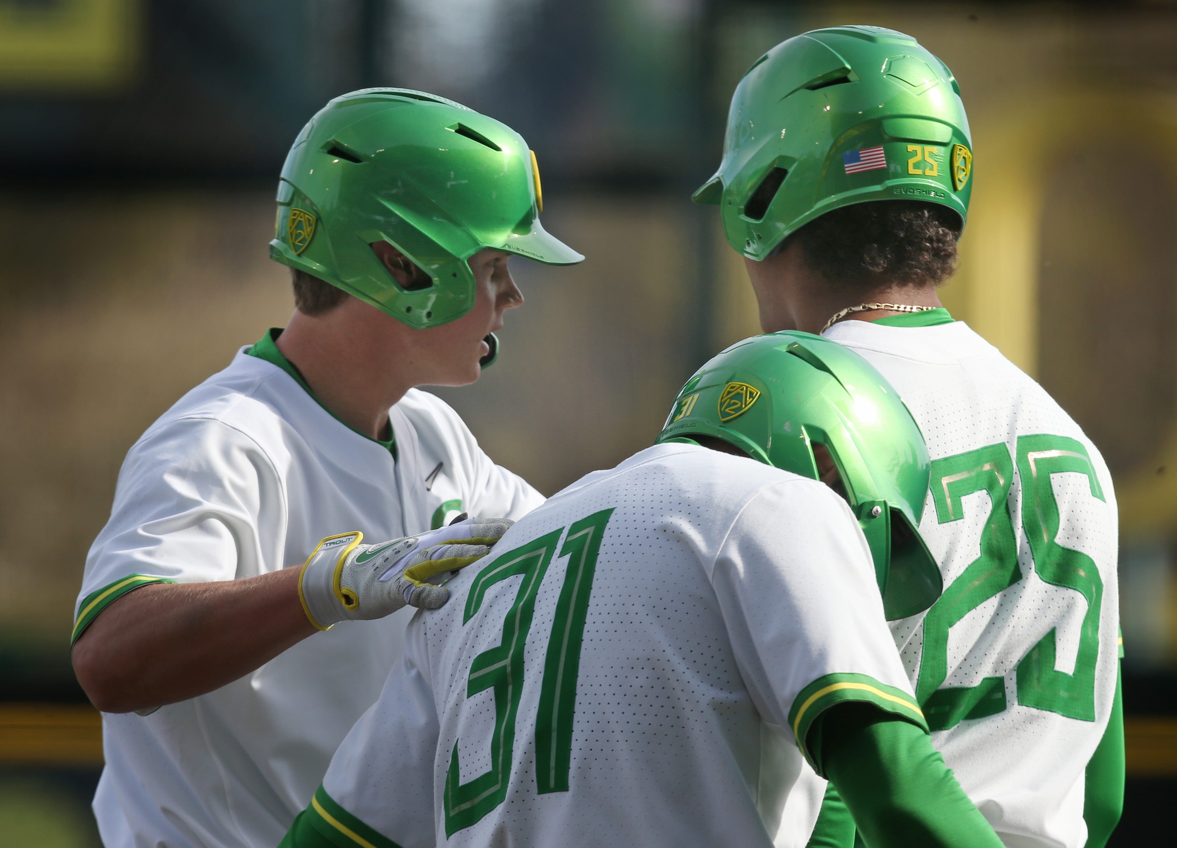 oregon ducks baseball helmet