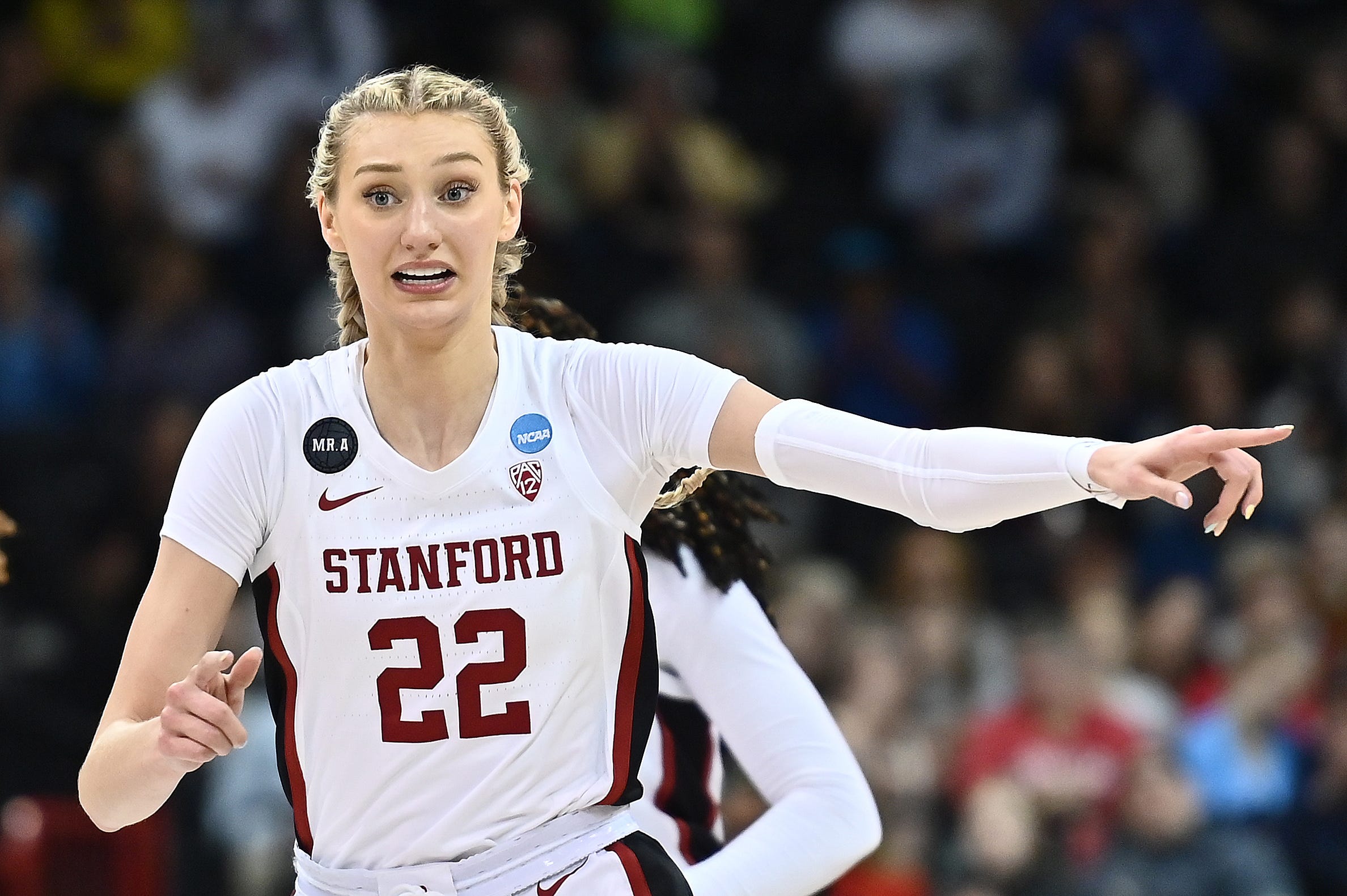 As Stanford's Cameron Brink dominates defensively, a torch is passed