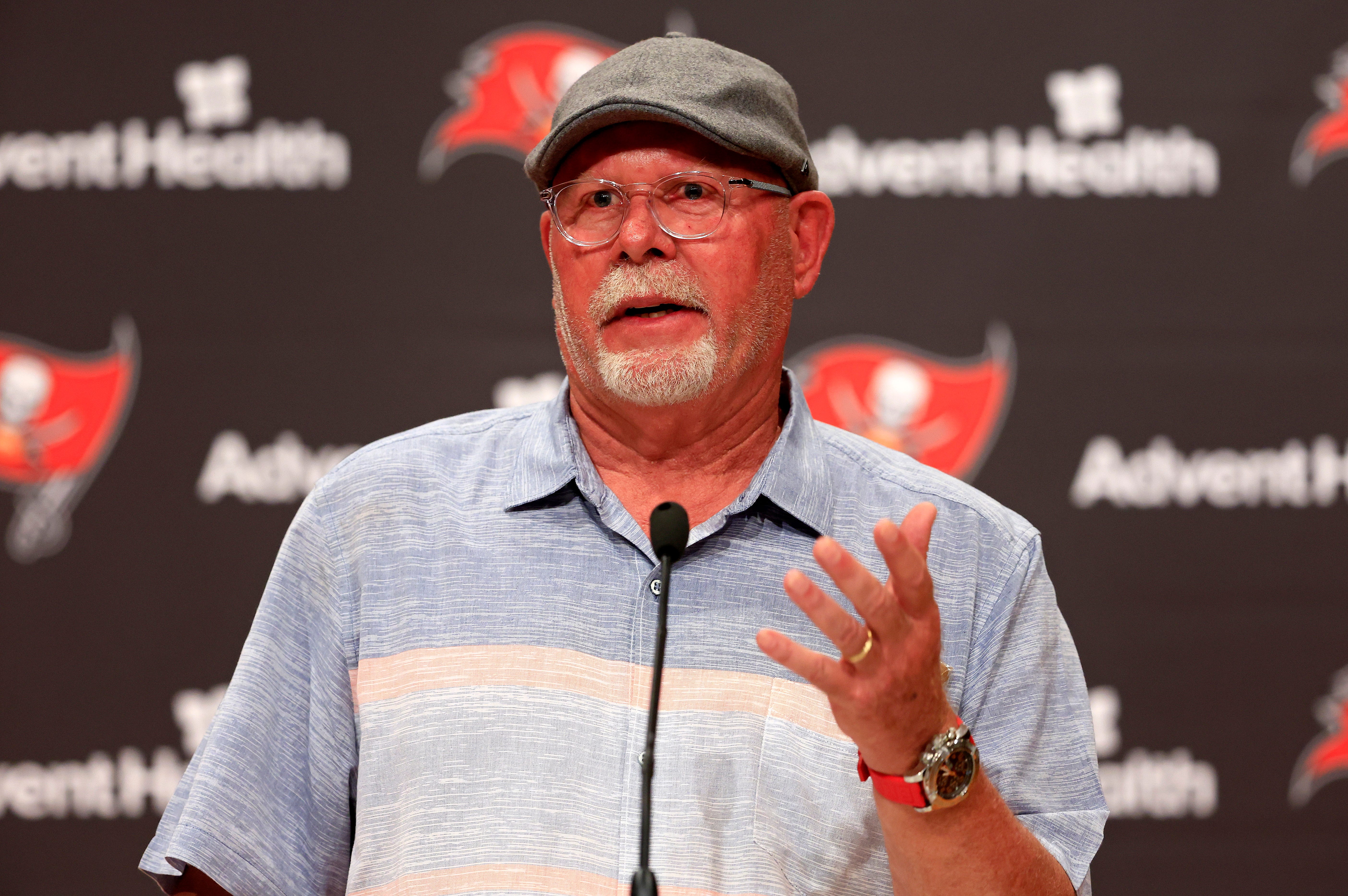 Bruce Arians adjusting after retiring as coach of Tampa Bay Buccaneers