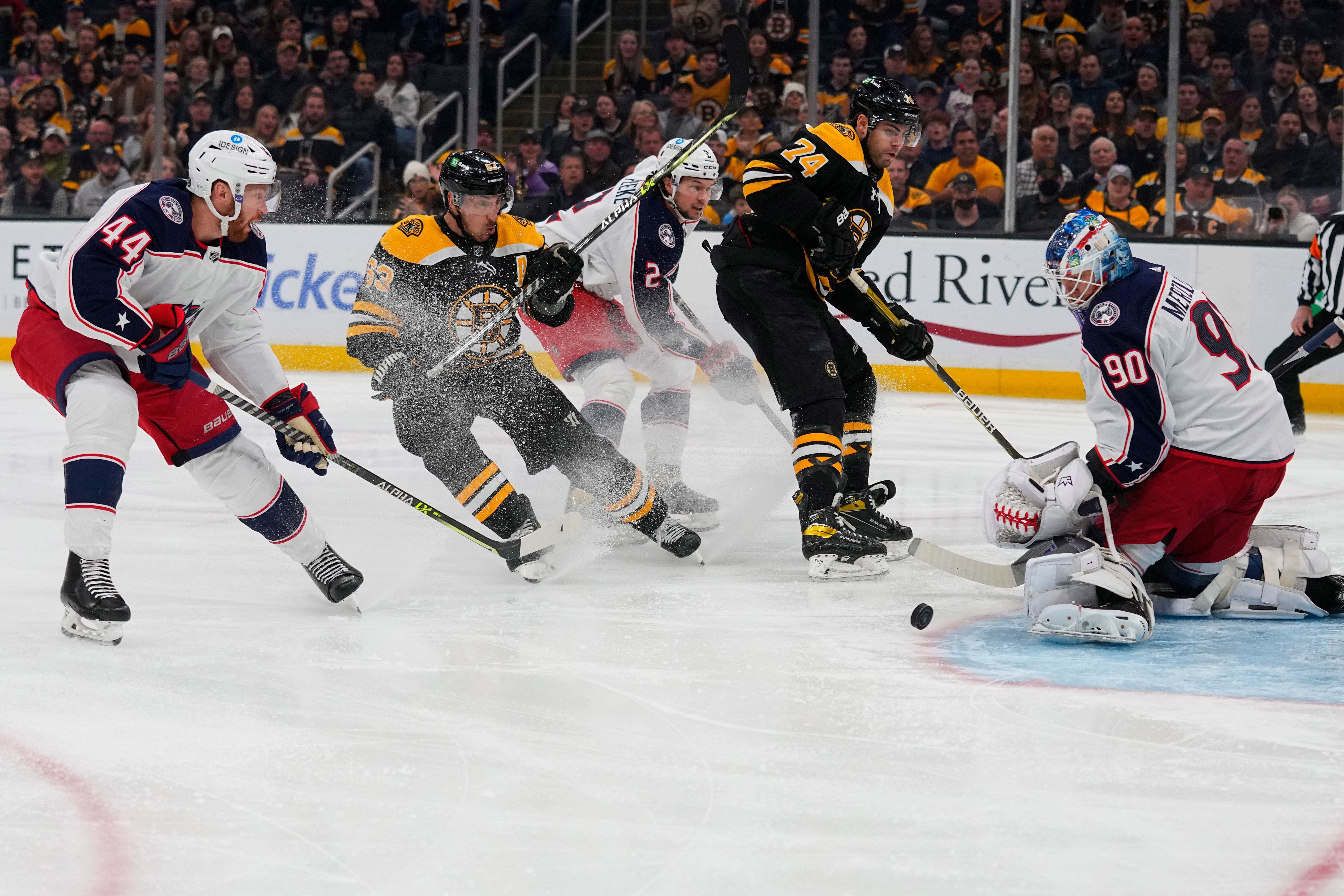 columbus blue jackets boston bruins