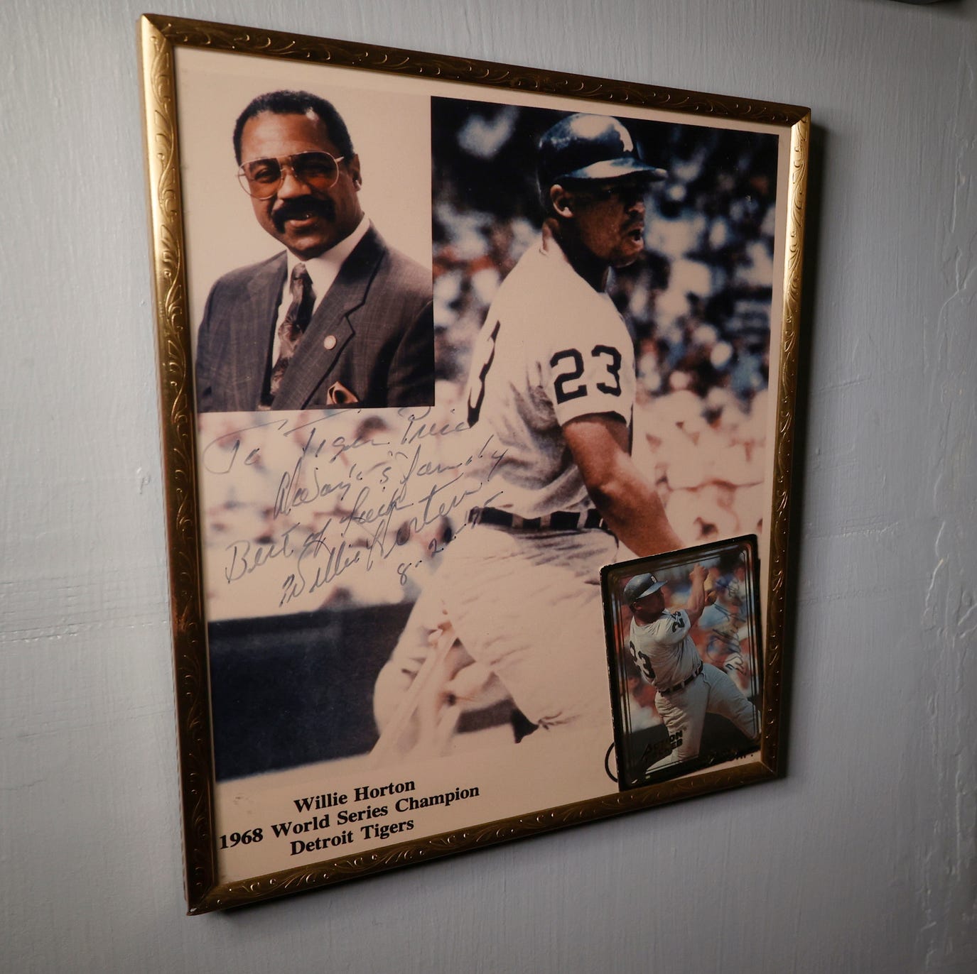 1945 Detroit Tigers World Series Champions Signed Photograph with