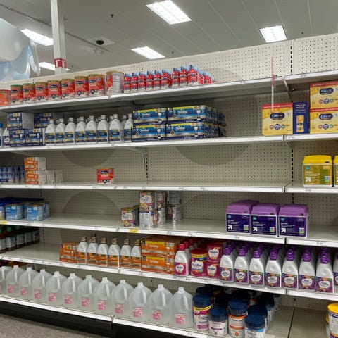 Baby formula powder is harder to find since Abbott