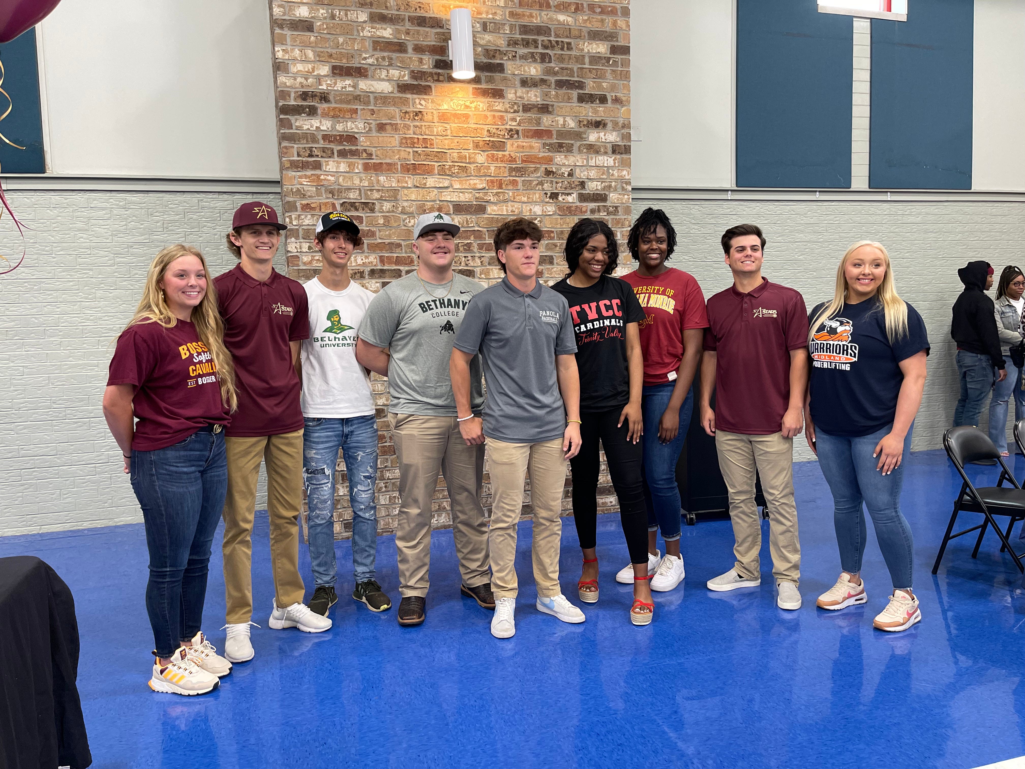 National Signing Day Monroe Area High School Athletes Signed In April 