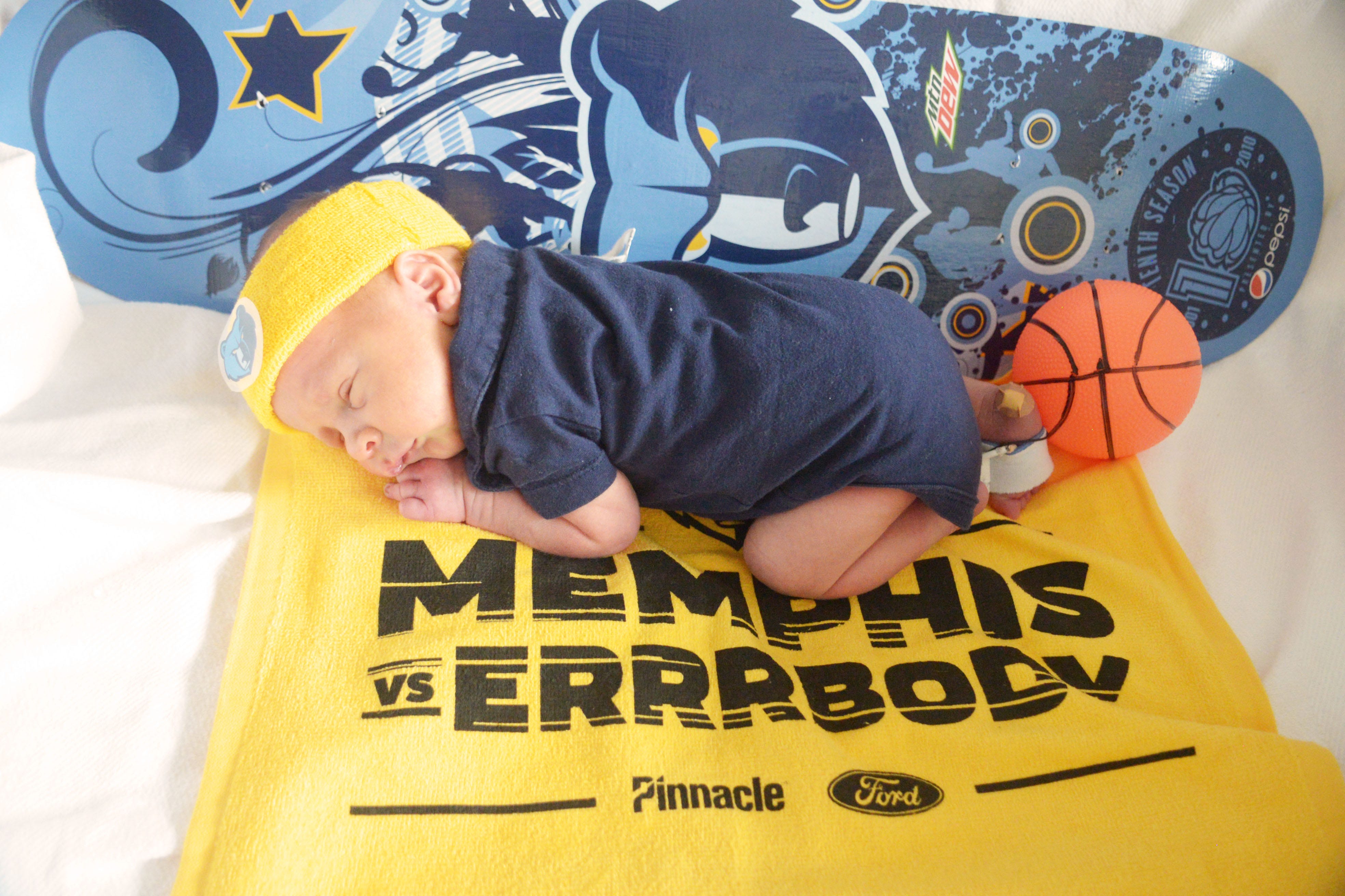 memphis grizzlies baby gear